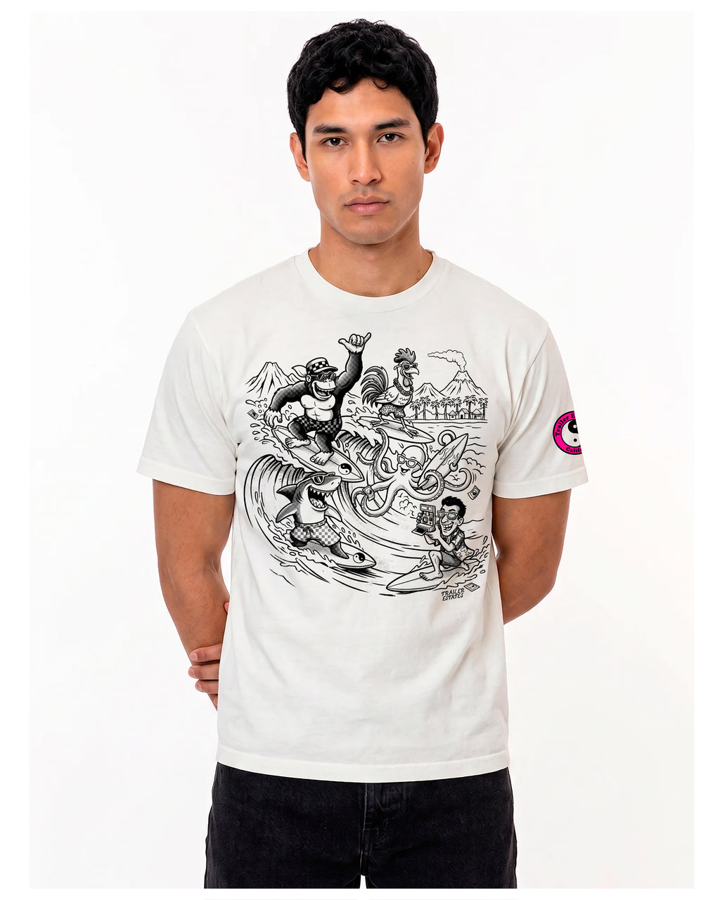 Aloha Surf Crew Unisex garment-dyed heavyweight t-shirt