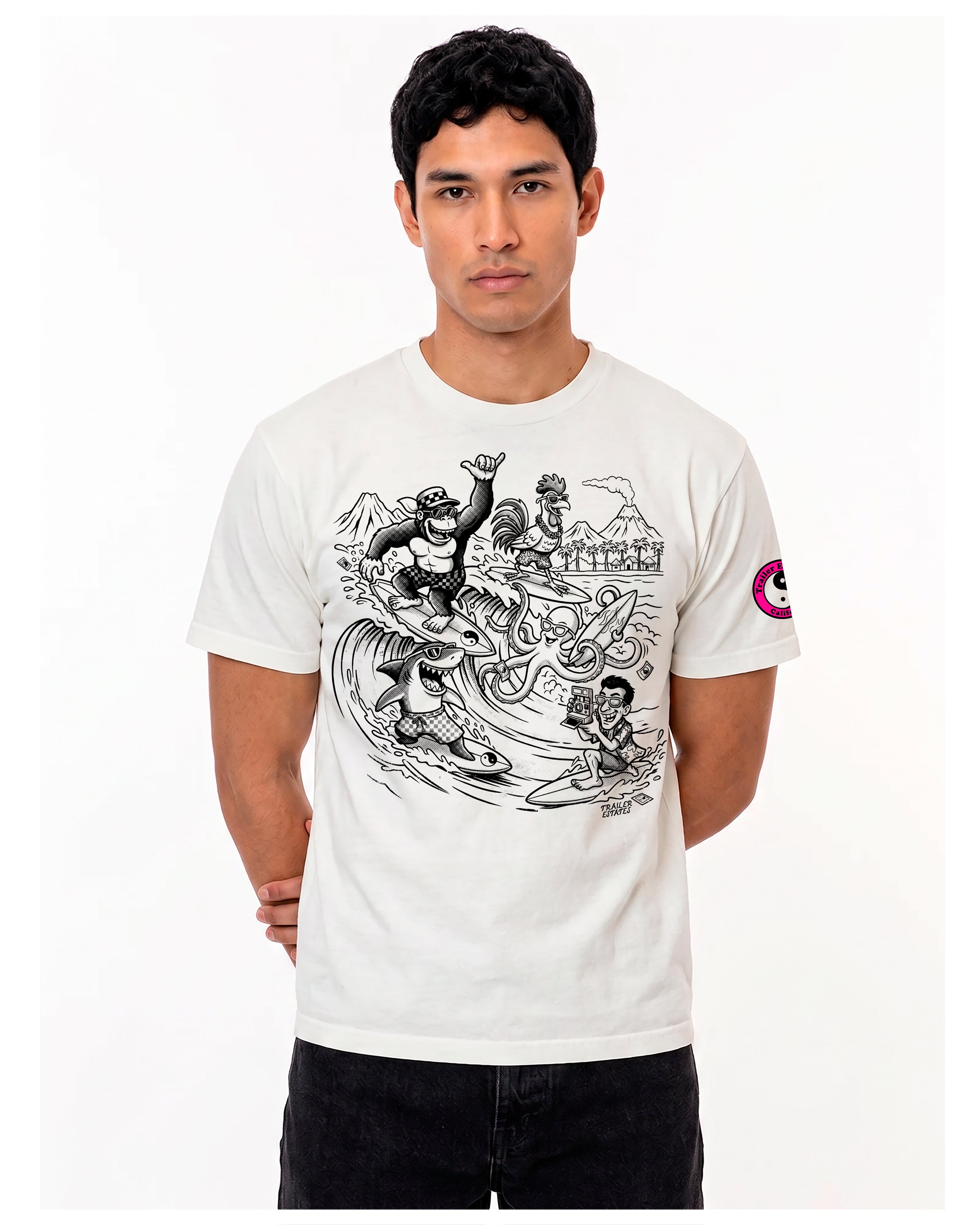 Aloha Surf Crew Unisex garment-dyed heavyweight t-shirt