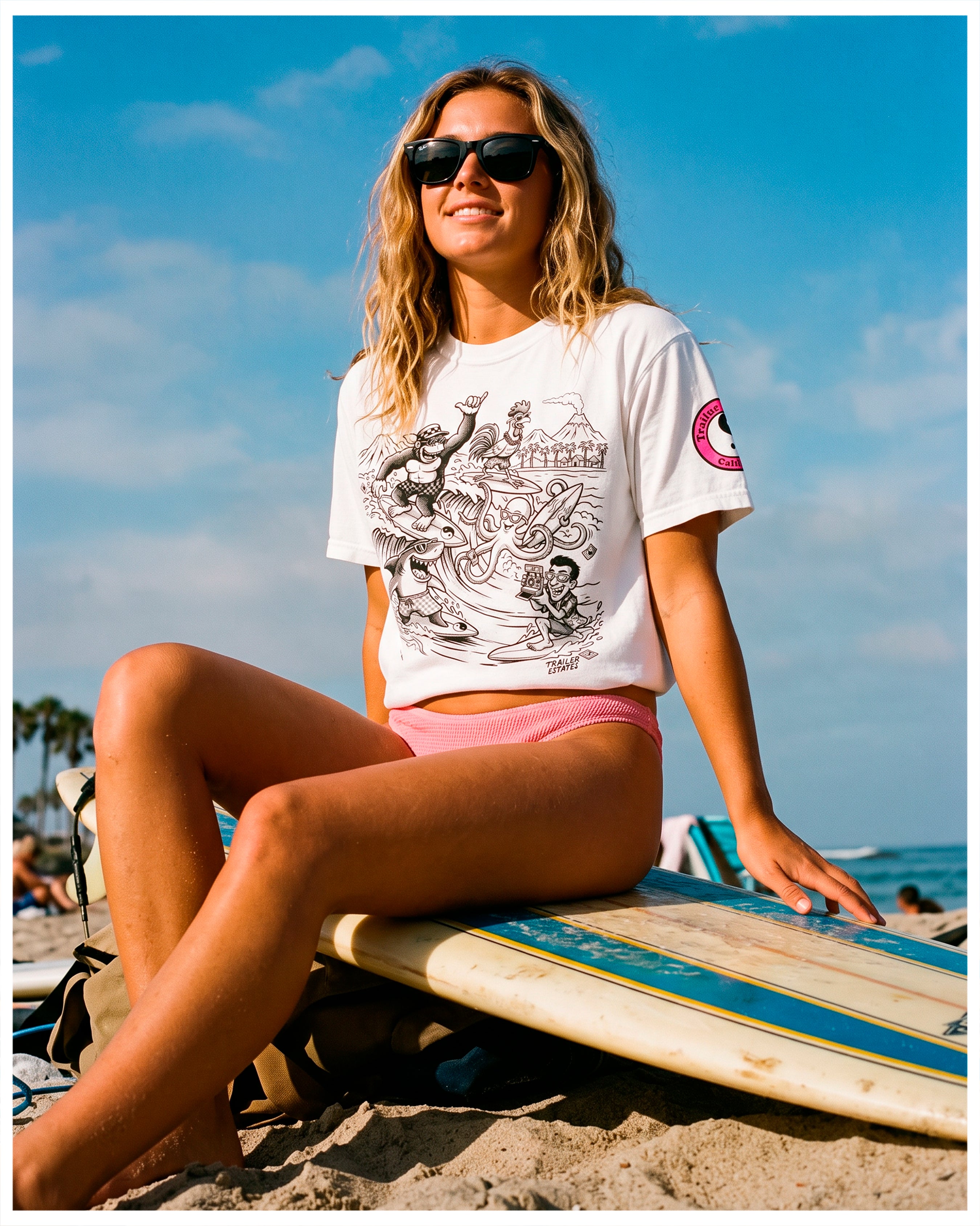 Aloha Surf Crew Unisex garment-dyed heavyweight t-shirt