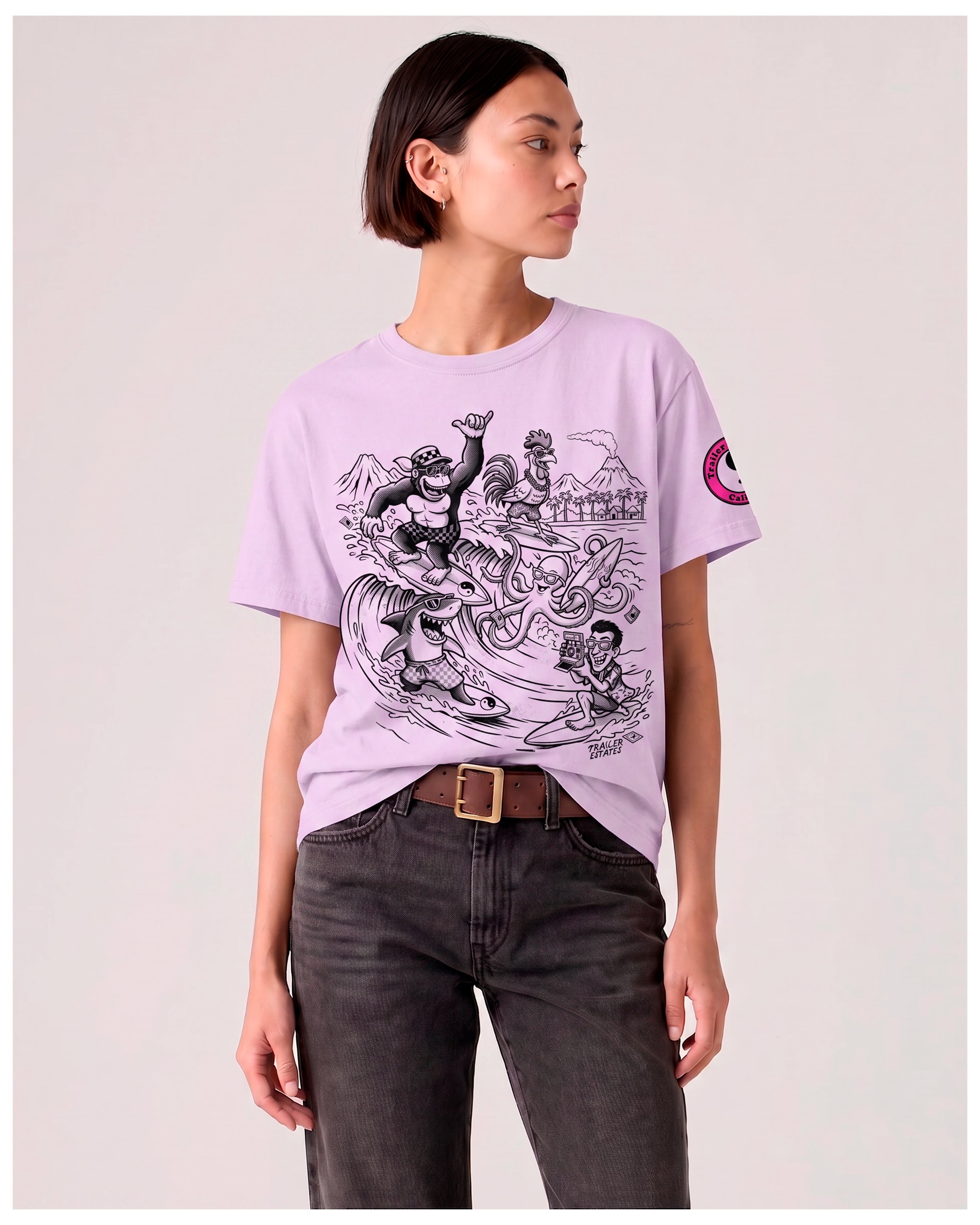 Aloha Surf Crew Unisex garment-dyed heavyweight t-shirt