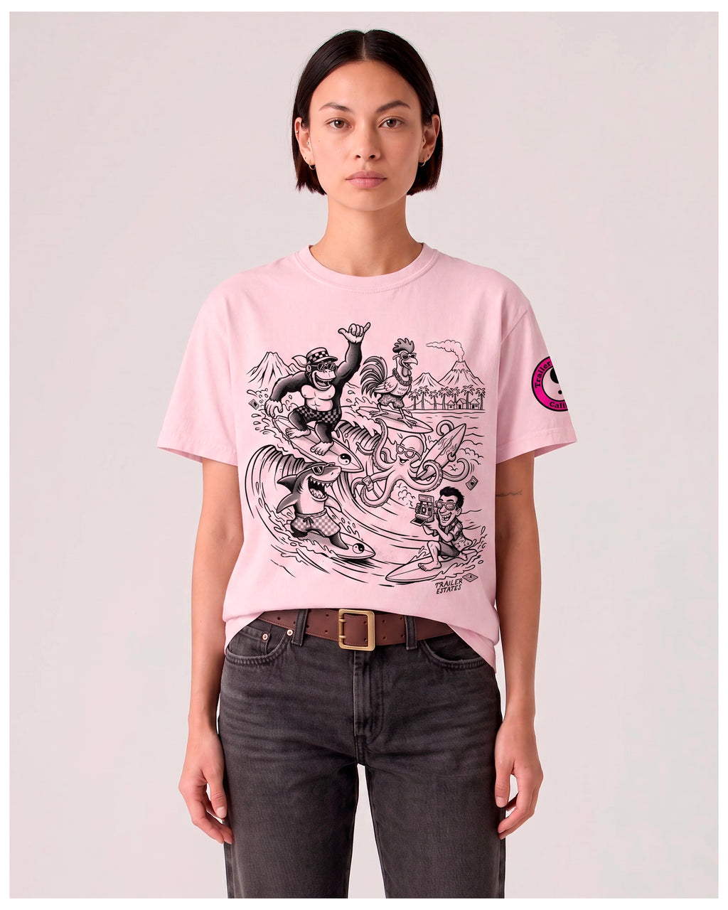 Aloha Surf Crew Unisex garment-dyed heavyweight t-shirt