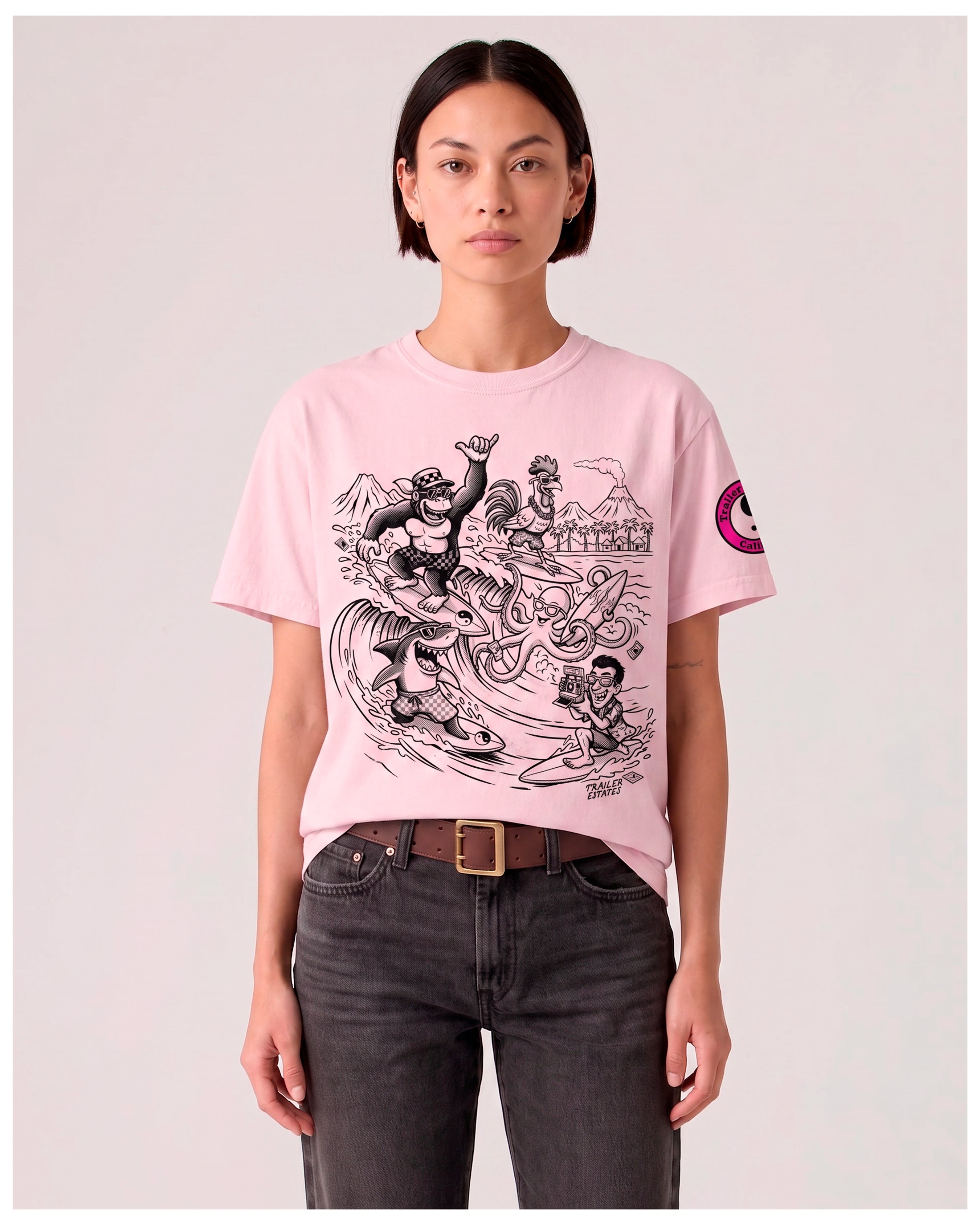 Aloha Surf Crew Unisex garment-dyed heavyweight t-shirt