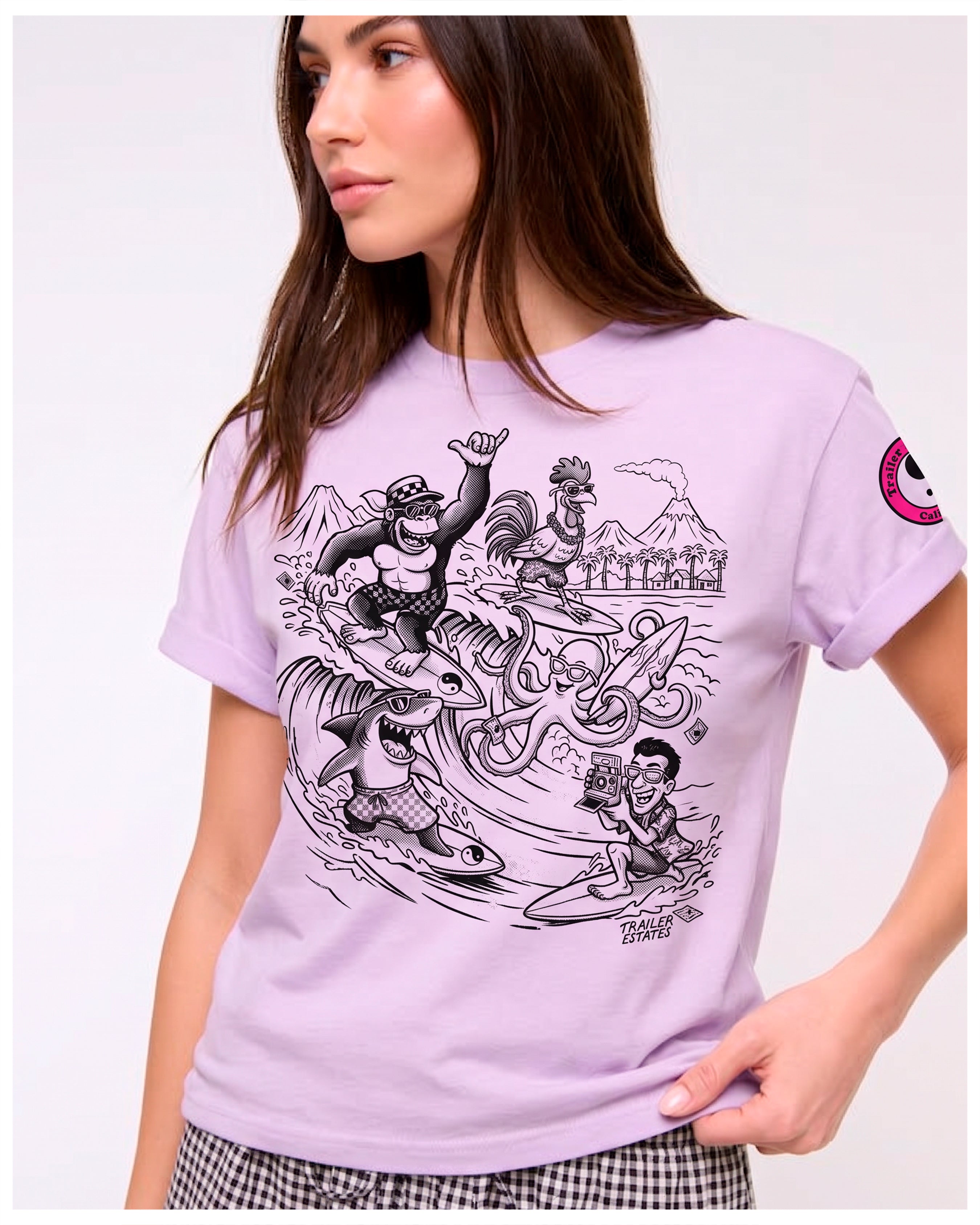 Aloha Surf Crew Unisex garment-dyed heavyweight t-shirt