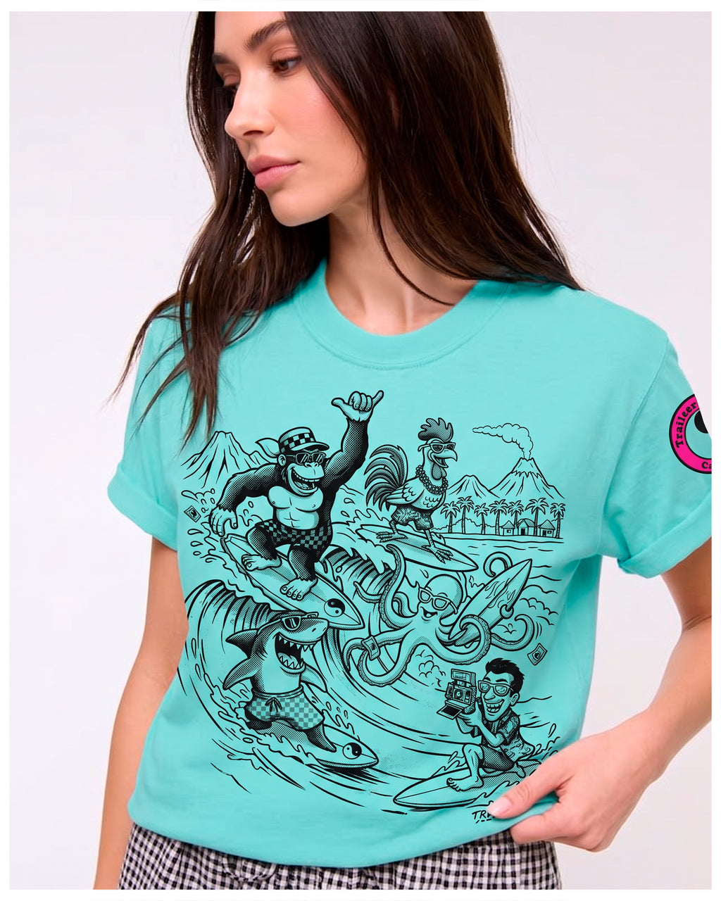 Aloha Surf Crew Unisex garment-dyed heavyweight t-shirt