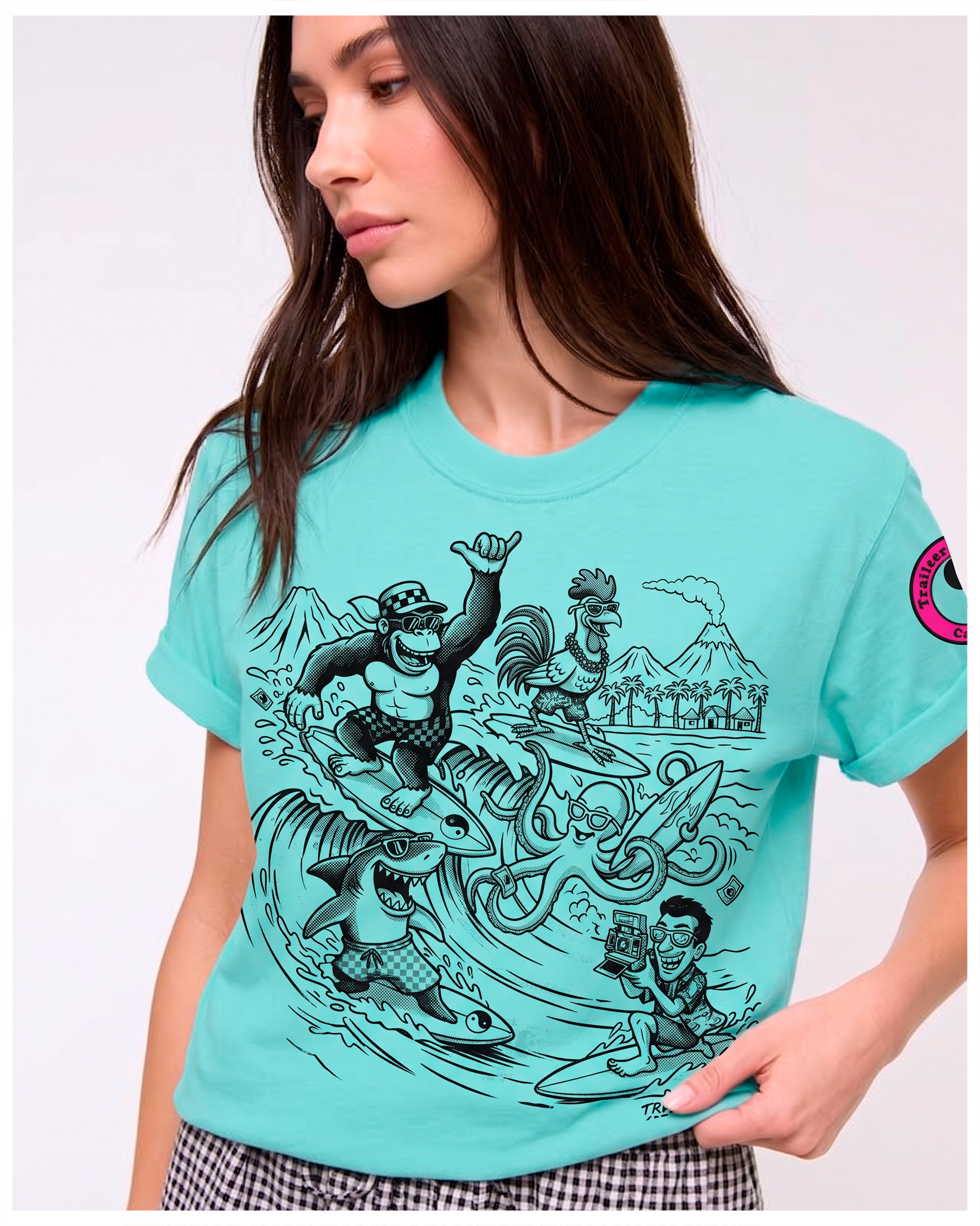 Aloha Surf Crew Unisex garment-dyed heavyweight t-shirt