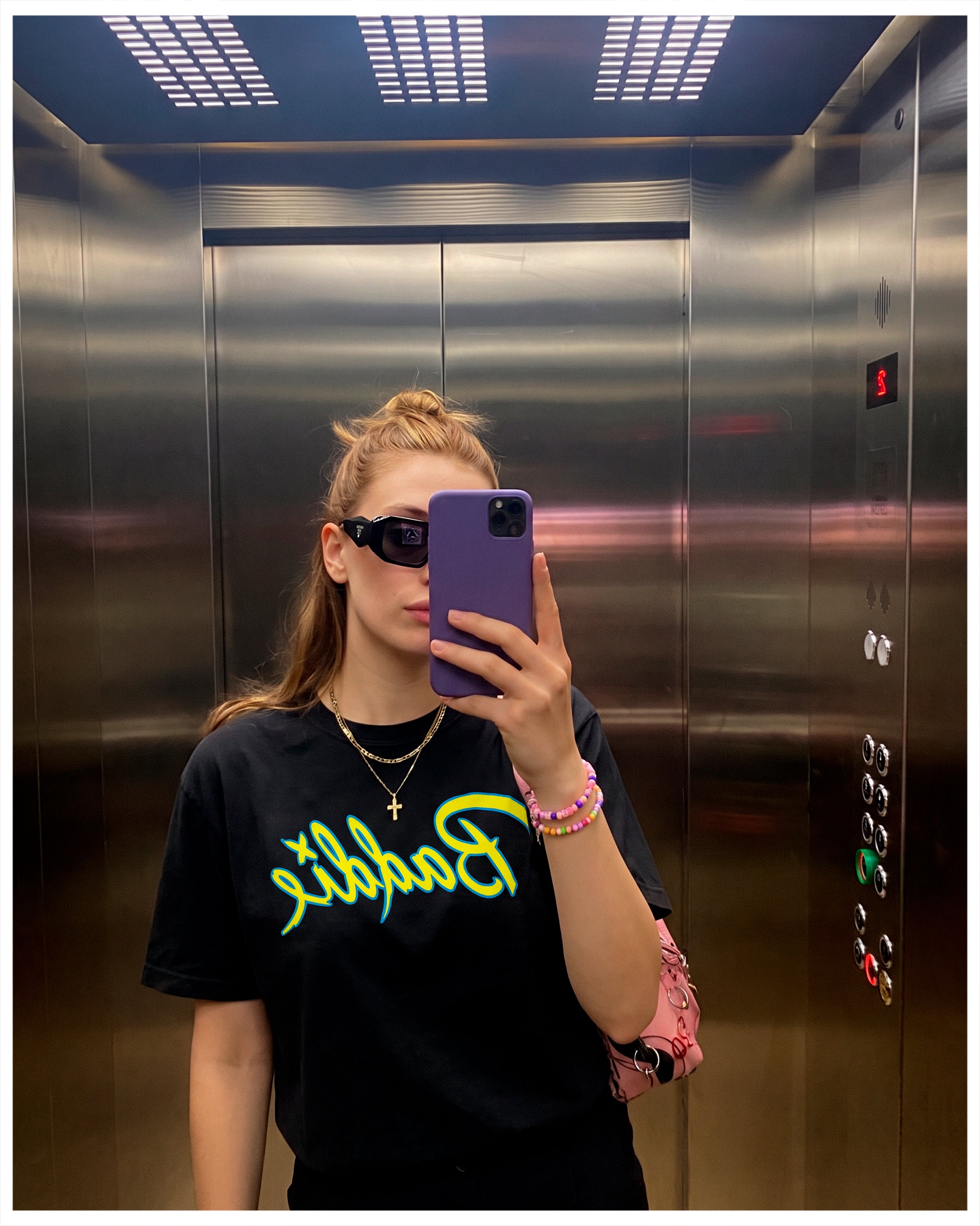 Baddie Unisex garment-dyed heavyweight t-shirt