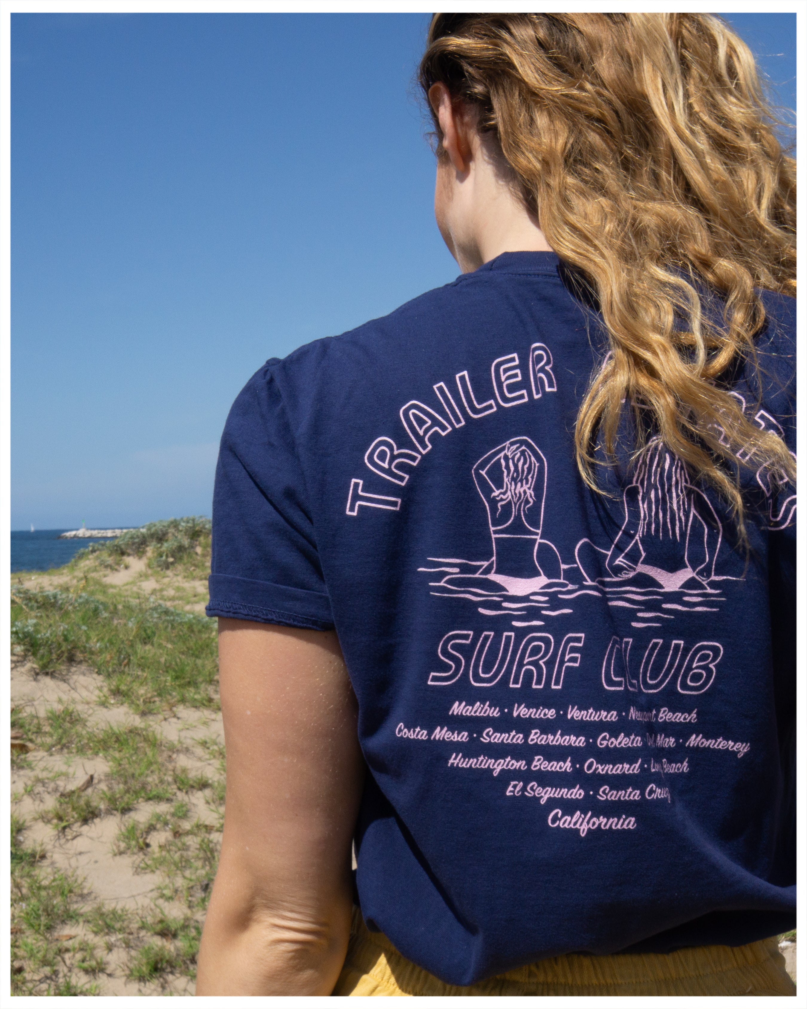Surf Club Unisex garment-dyed heavyweight t-shirt