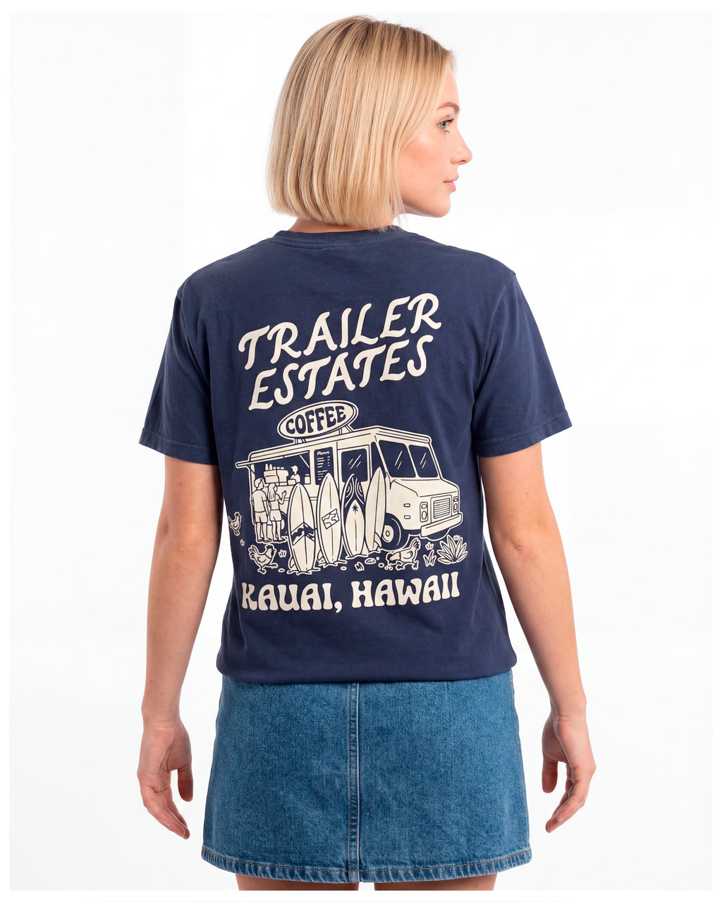 Kauai Coffee Unisex garment-dyed heavyweight t-shirt