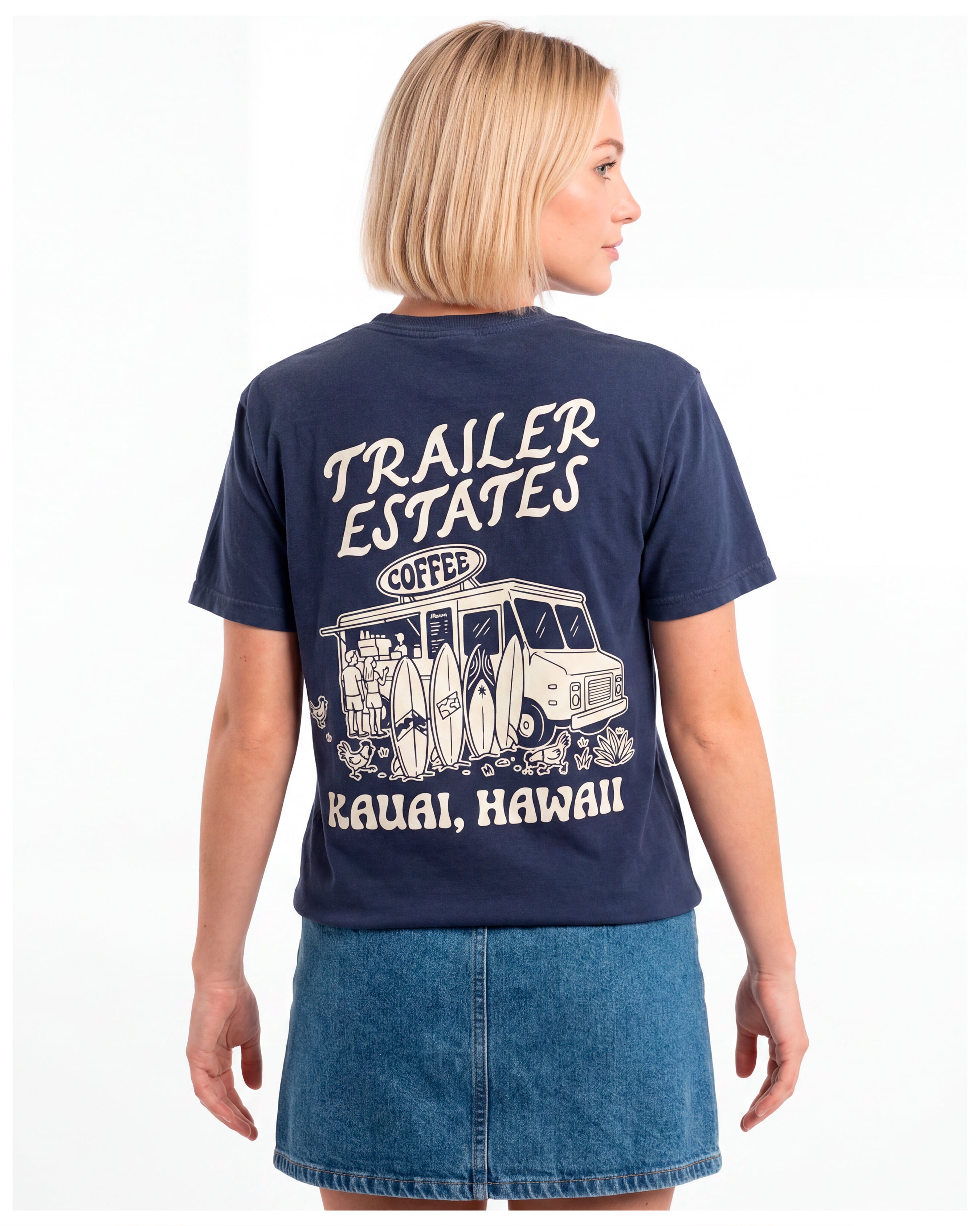 Kauai Coffee Unisex garment-dyed heavyweight t-shirt