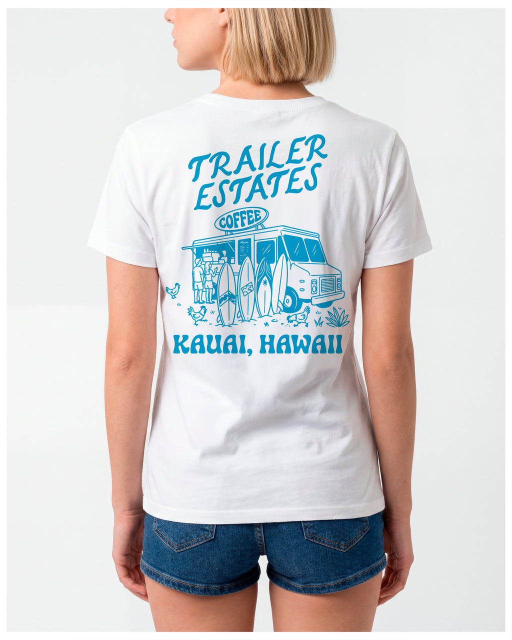 Kauai Coffee Unisex garment-dyed heavyweight t-shirt