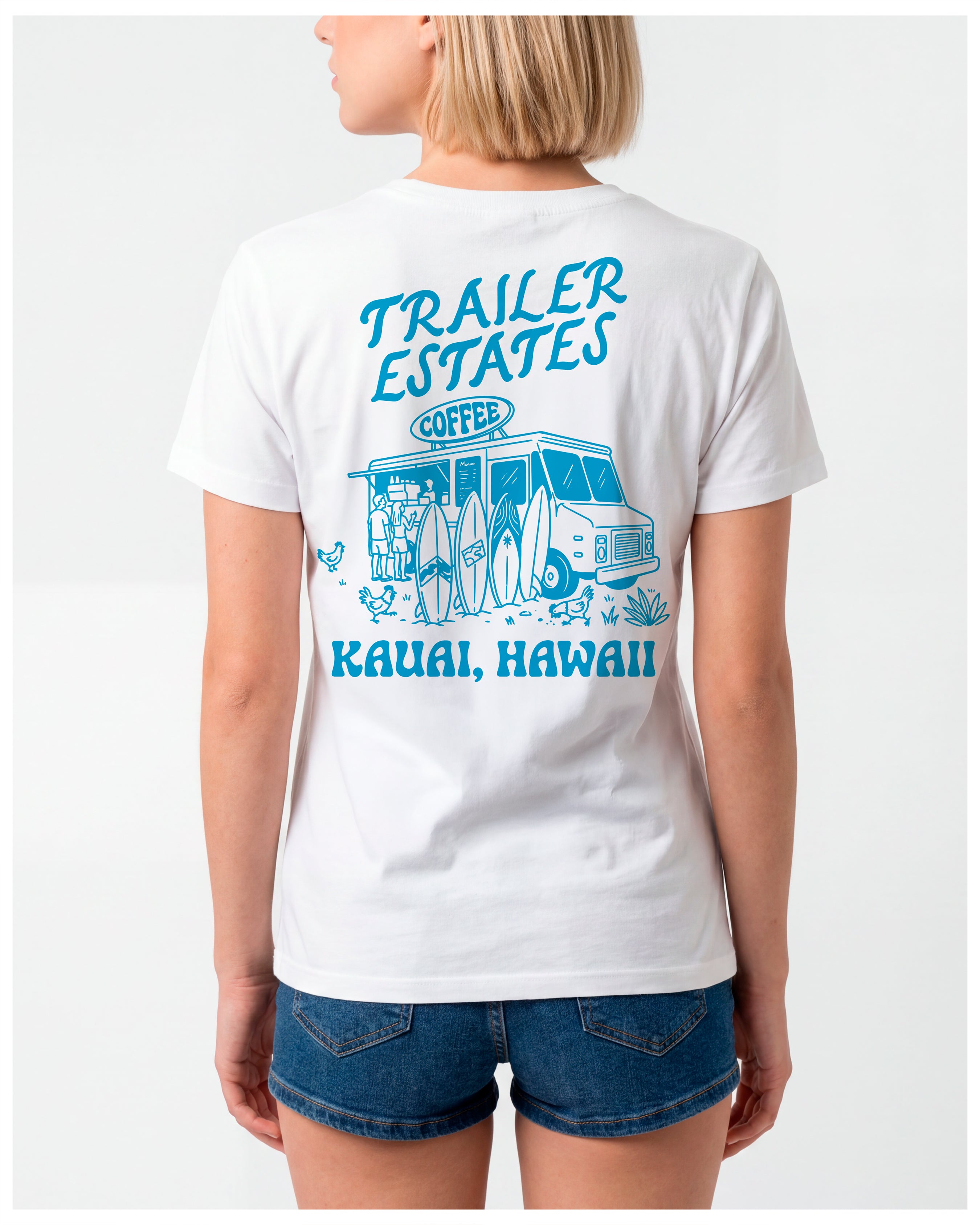 Kauai Coffee Unisex garment-dyed heavyweight t-shirt