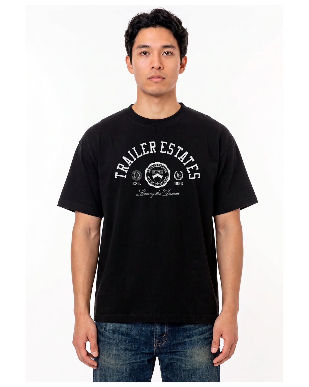 Collegiate Unisex garment-dyed heavyweight t-shirt
