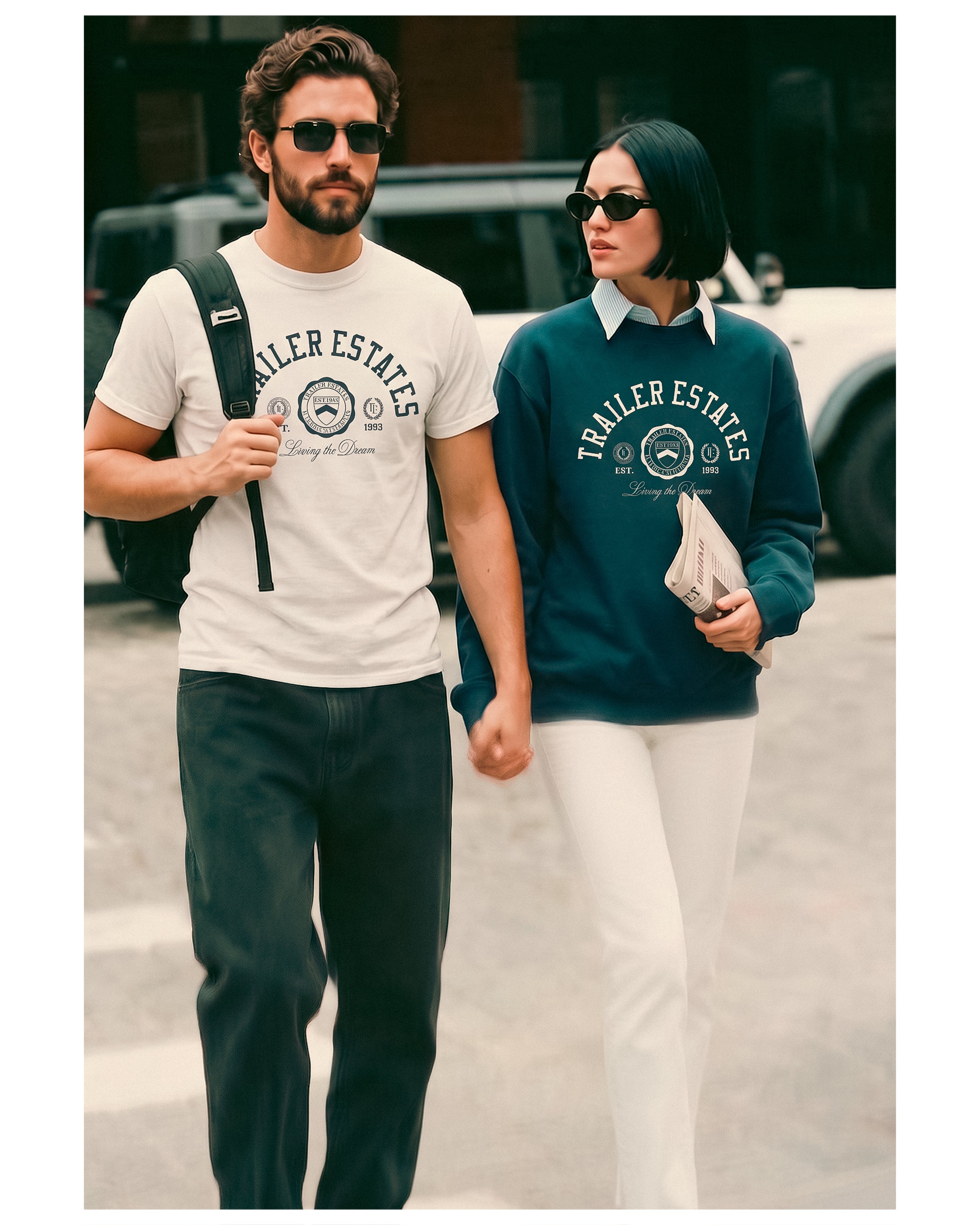 Collegiate Unisex garment-dyed heavyweight t-shirt