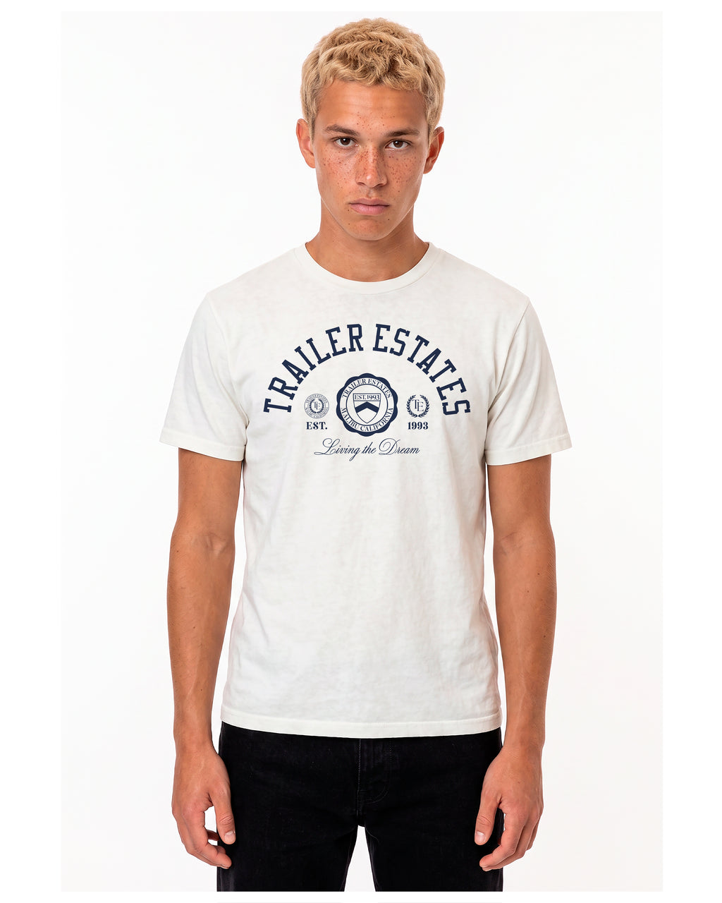 Collegiate Unisex garment-dyed heavyweight t-shirt