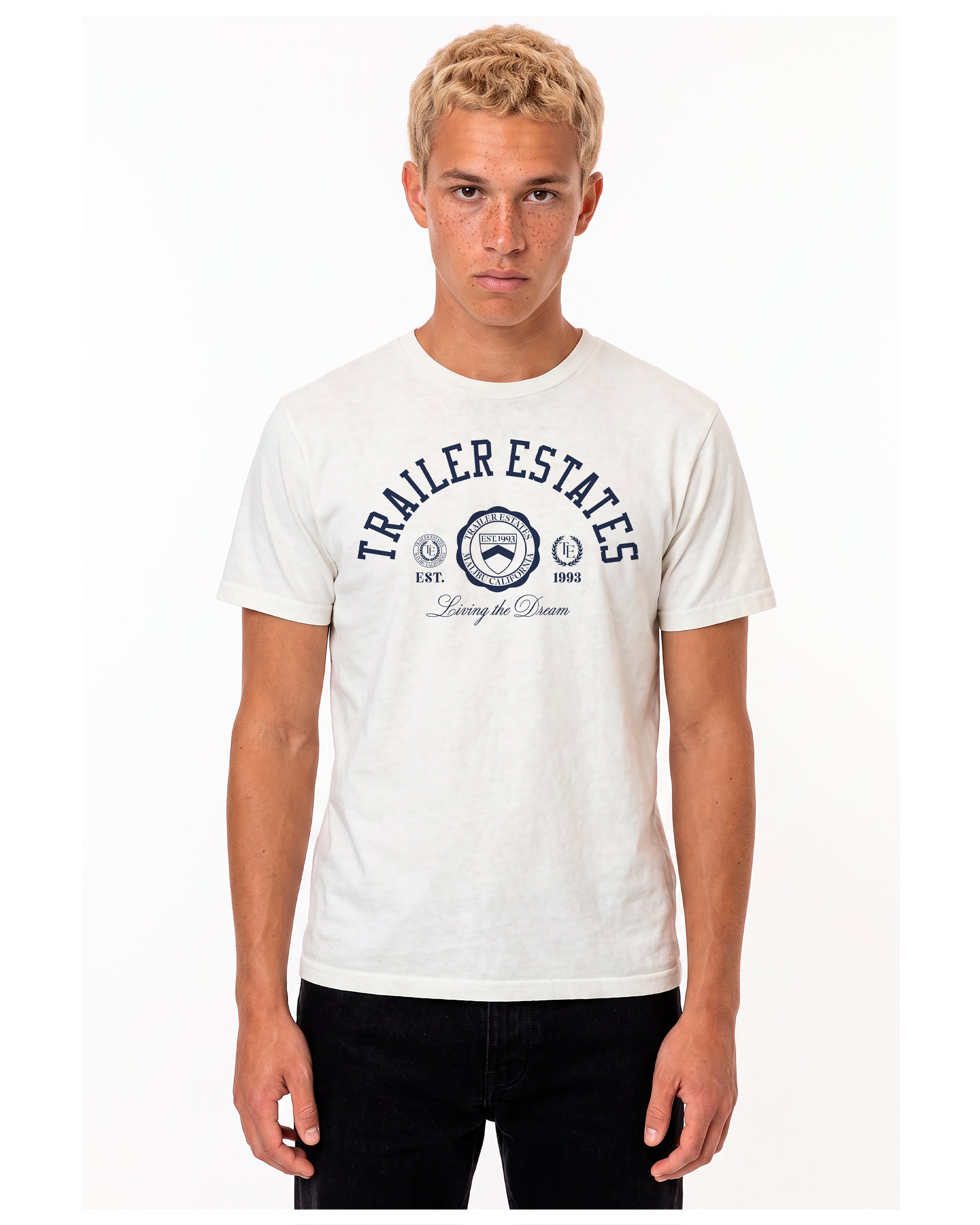 Collegiate Unisex garment-dyed heavyweight t-shirt