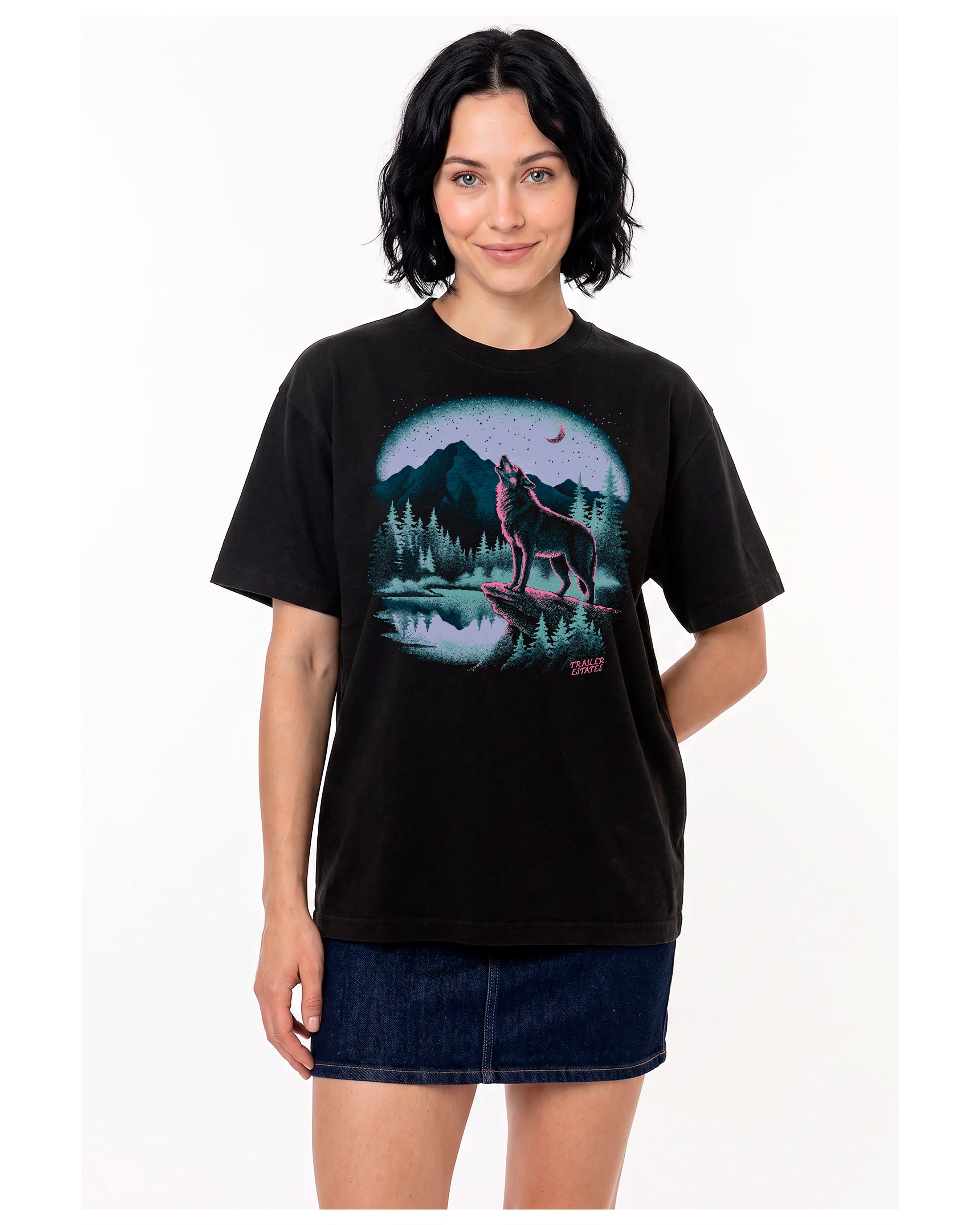 Grey Wolf Unisex garment-dyed heavyweight t-shirt