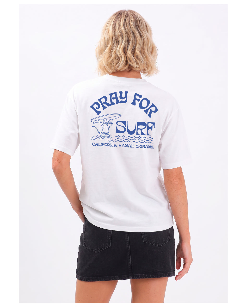 Pray For Surf Unisex garment-dyed heavyweight t-shirt