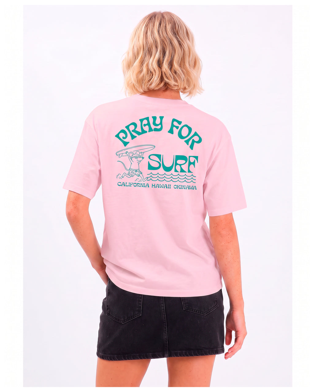 Pray For Surf Unisex garment-dyed heavyweight t-shirt