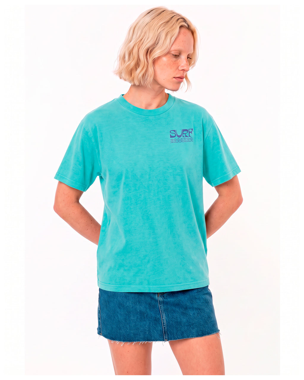 Pray For Surf Unisex garment-dyed heavyweight t-shirt