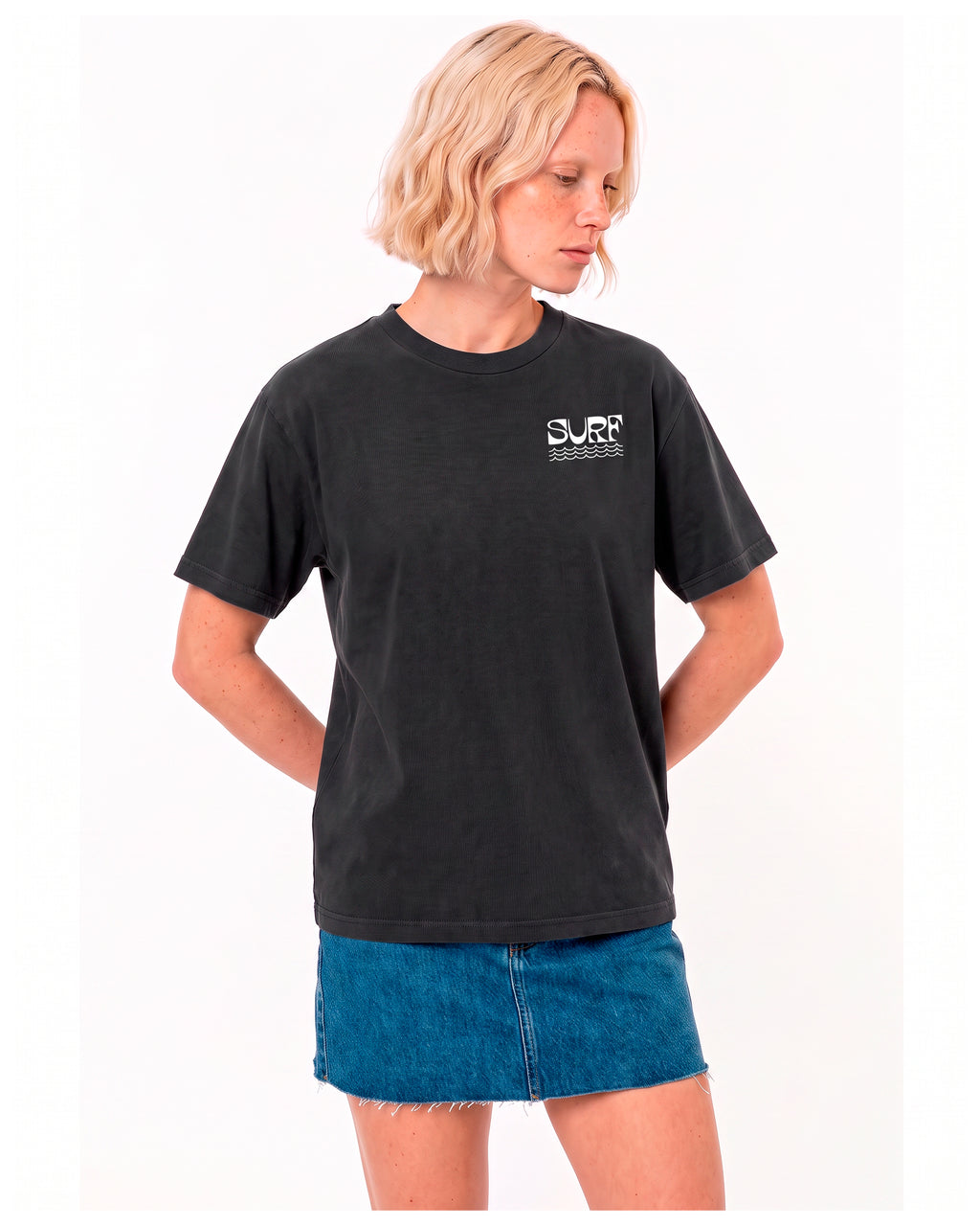 Pray For Surf Unisex garment-dyed heavyweight t-shirt