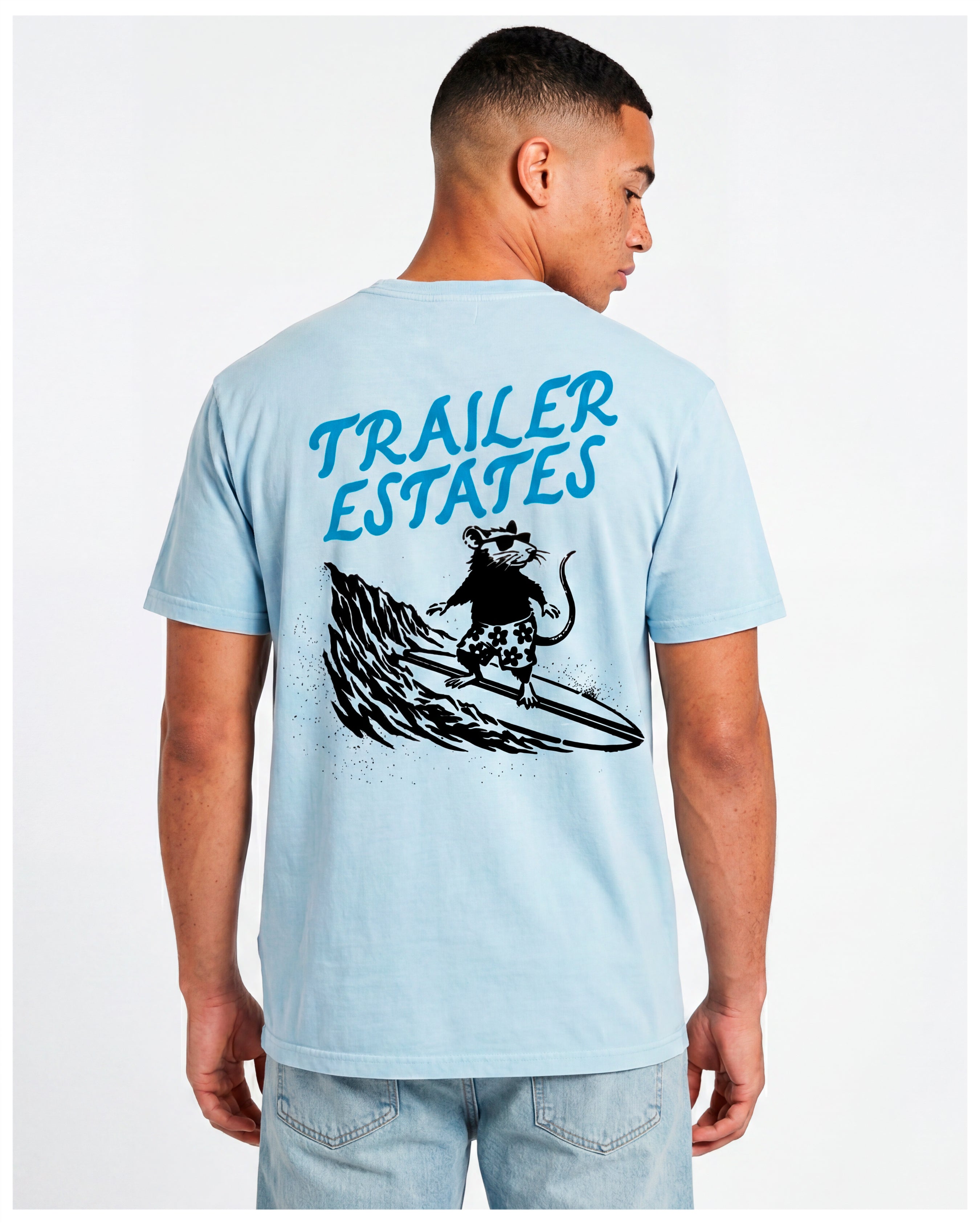 Rat Surf Unisex garment-dyed heavyweight t-shirt