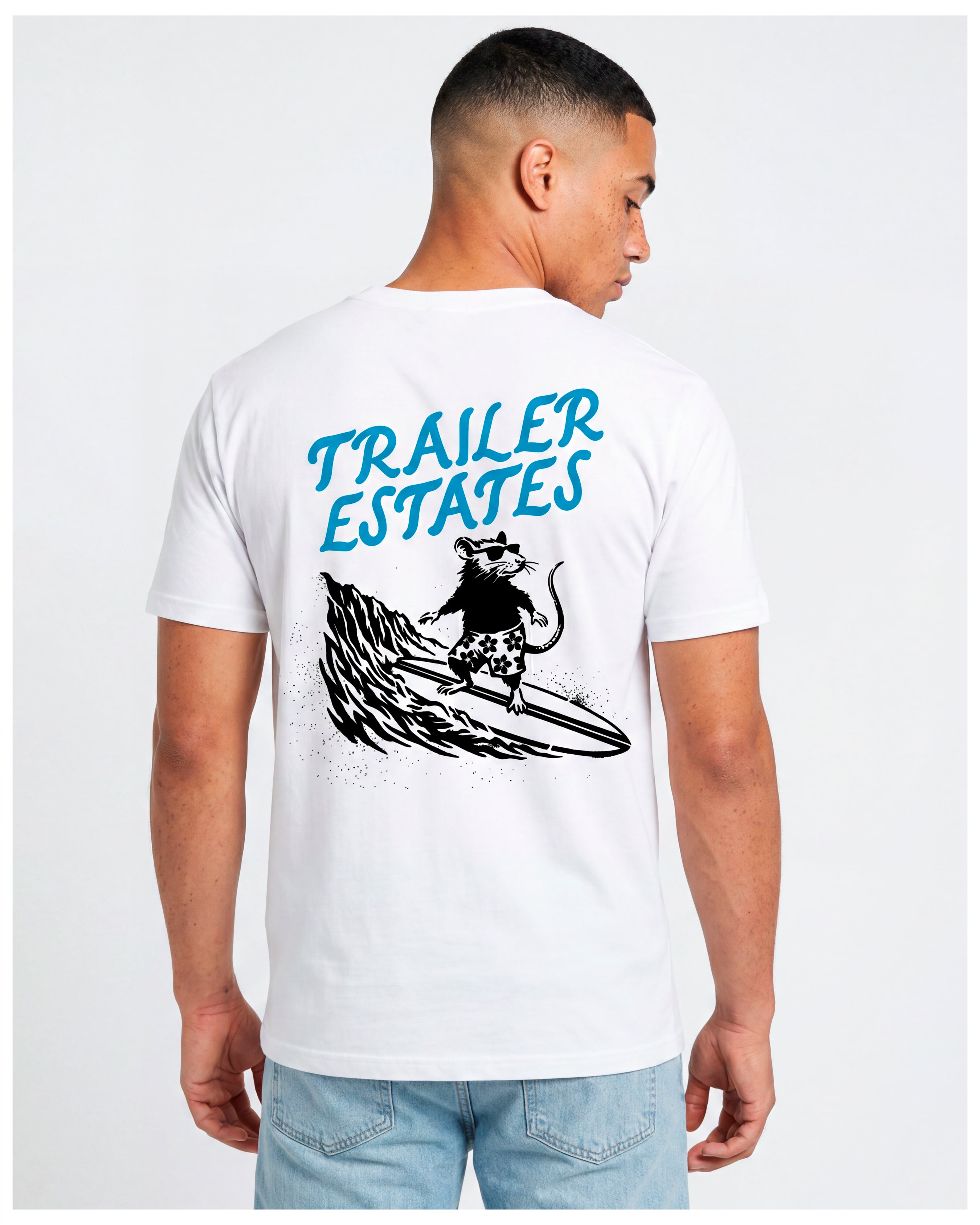 Rat Surf Unisex garment-dyed heavyweight t-shirt