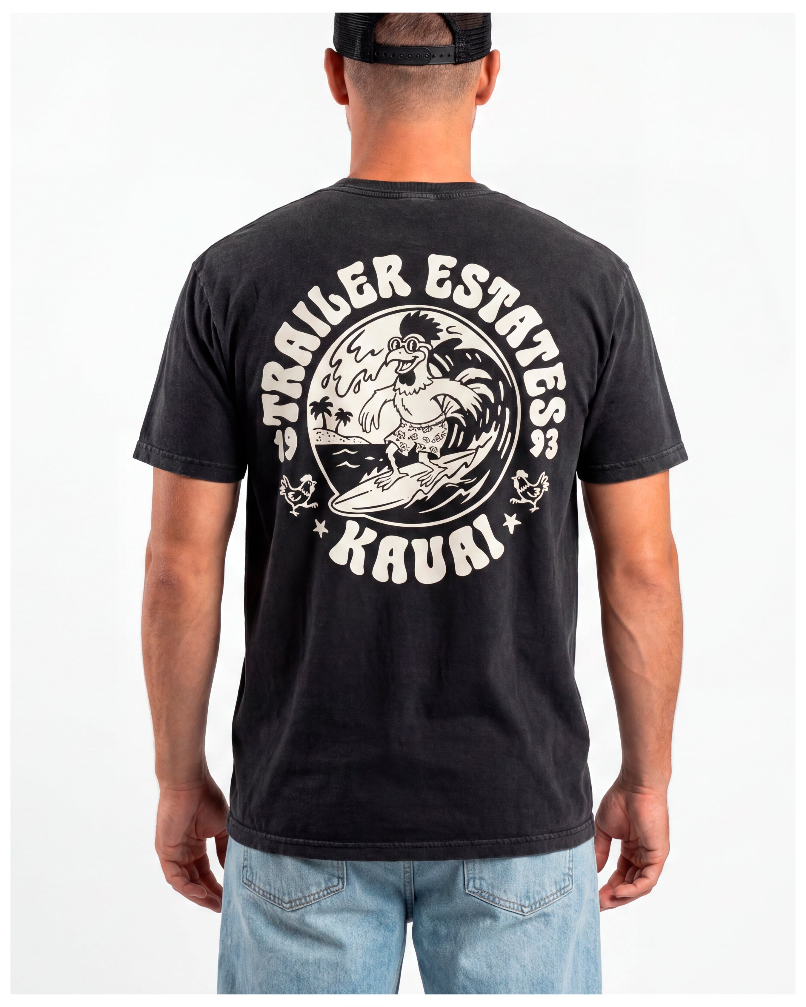 Kauai Rooster Unisex garment-dyed heavyweight t-shirt