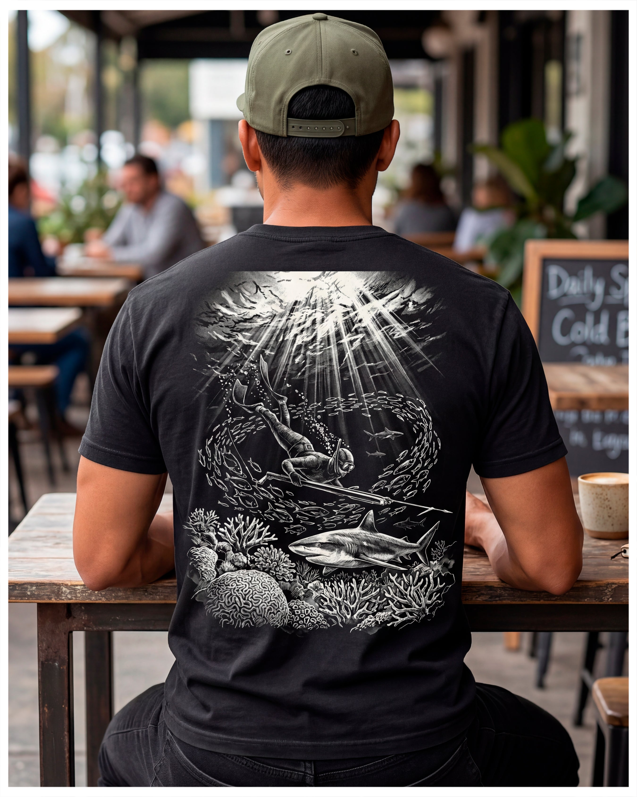 Aloha Spear Fishing Unisex garment-dyed heavyweight t-shirt