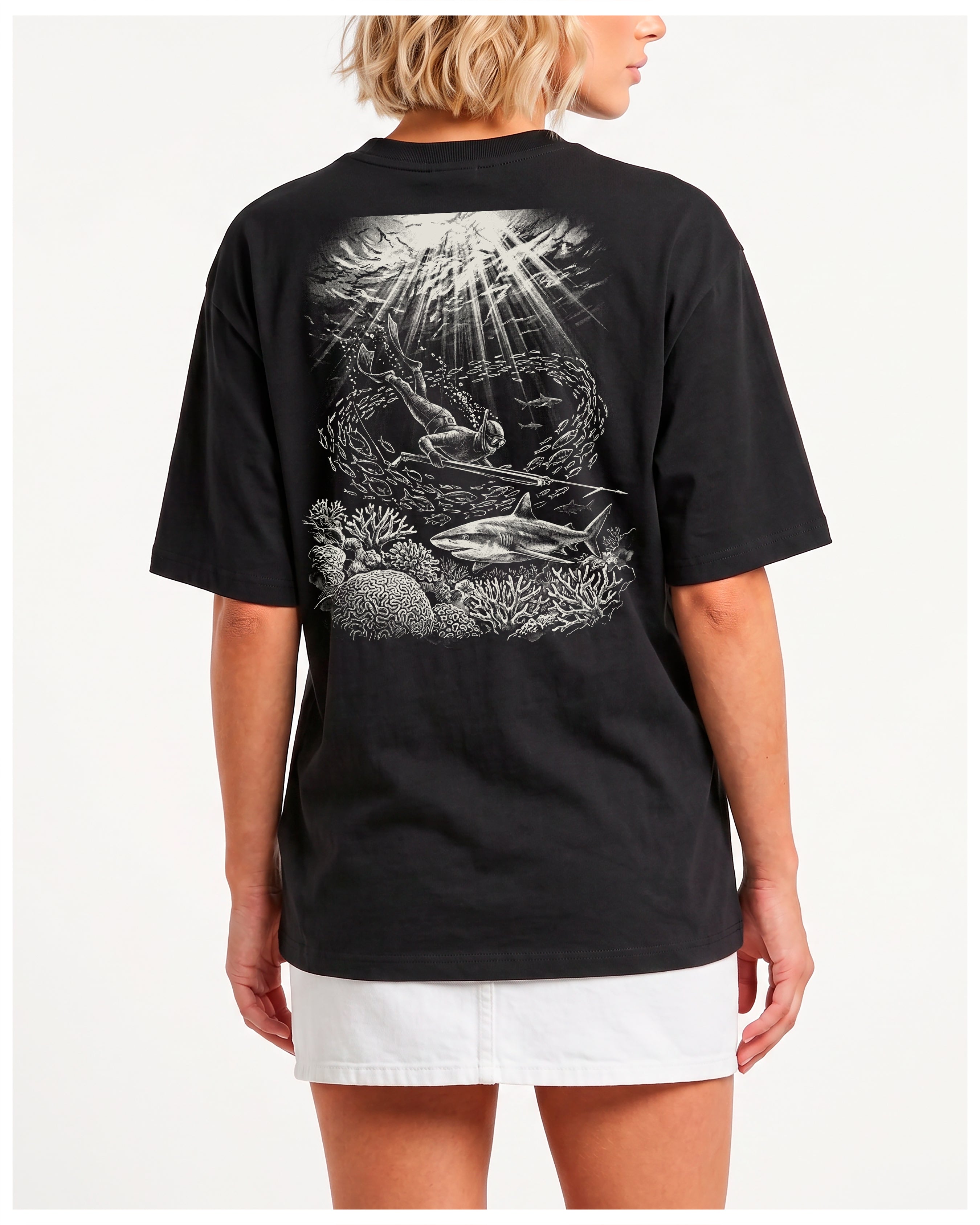 Aloha Spear Fishing Unisex garment-dyed heavyweight t-shirt