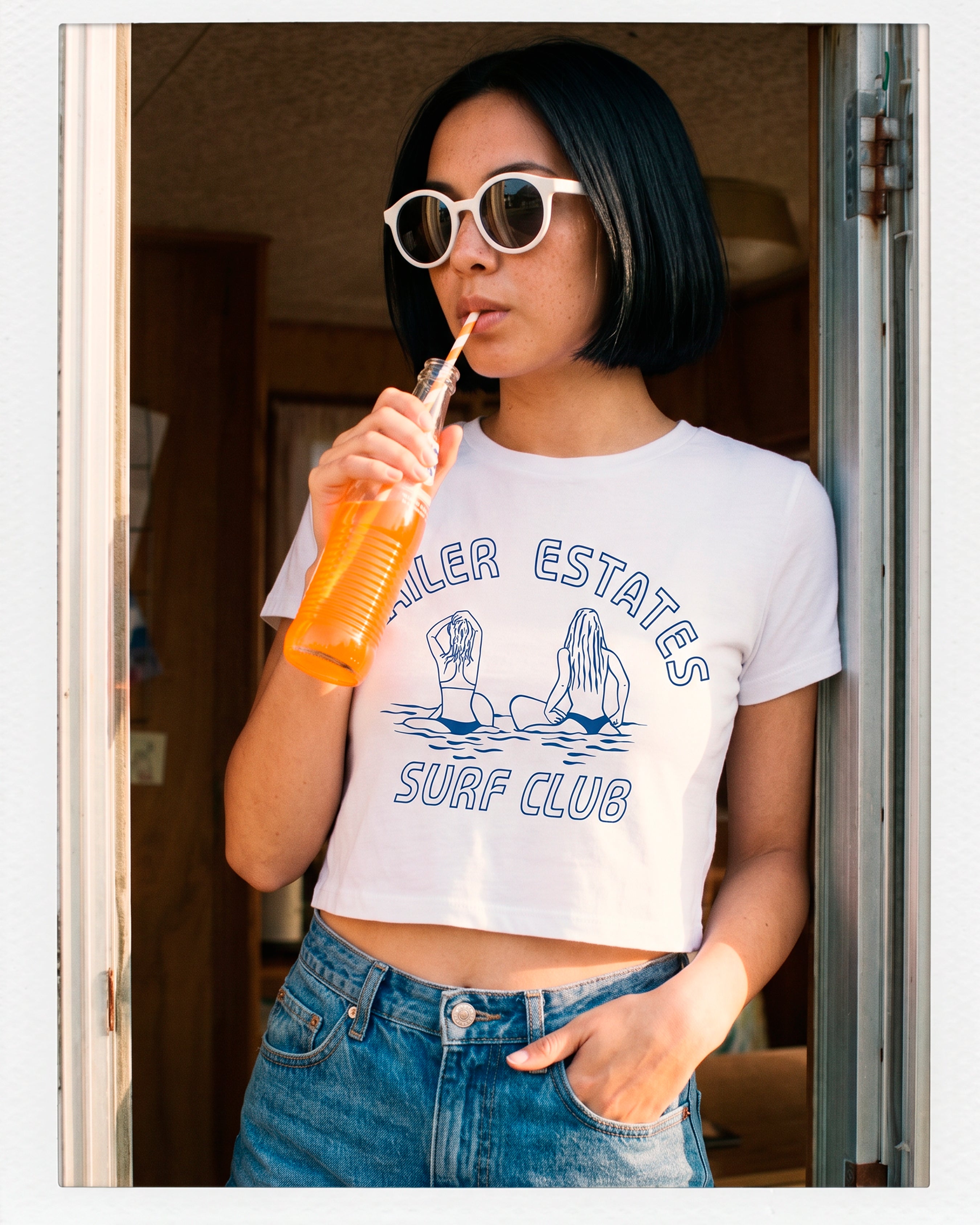 Board Meeting Women’s crop top