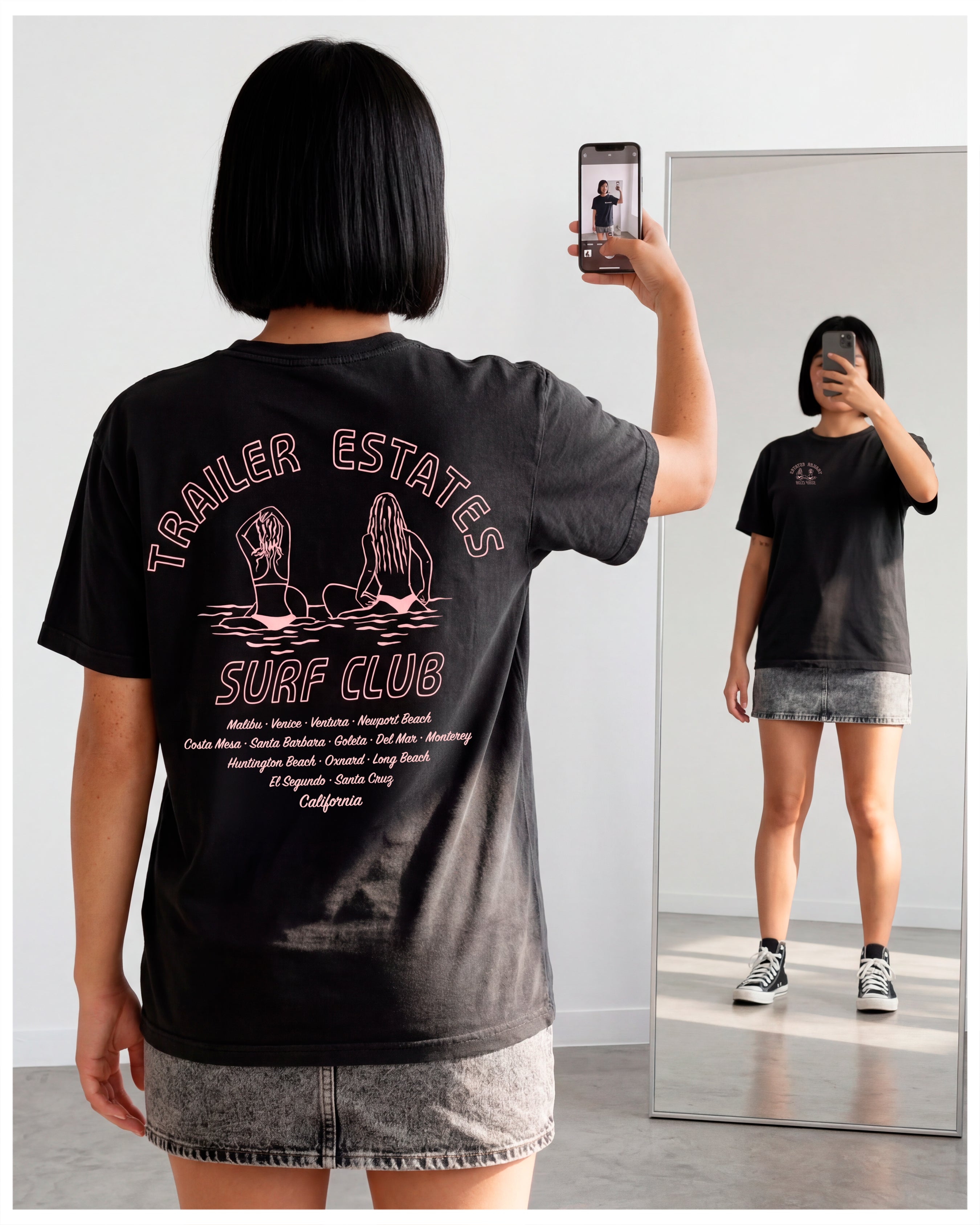 Surf Club Unisex garment-dyed heavyweight t-shirt
