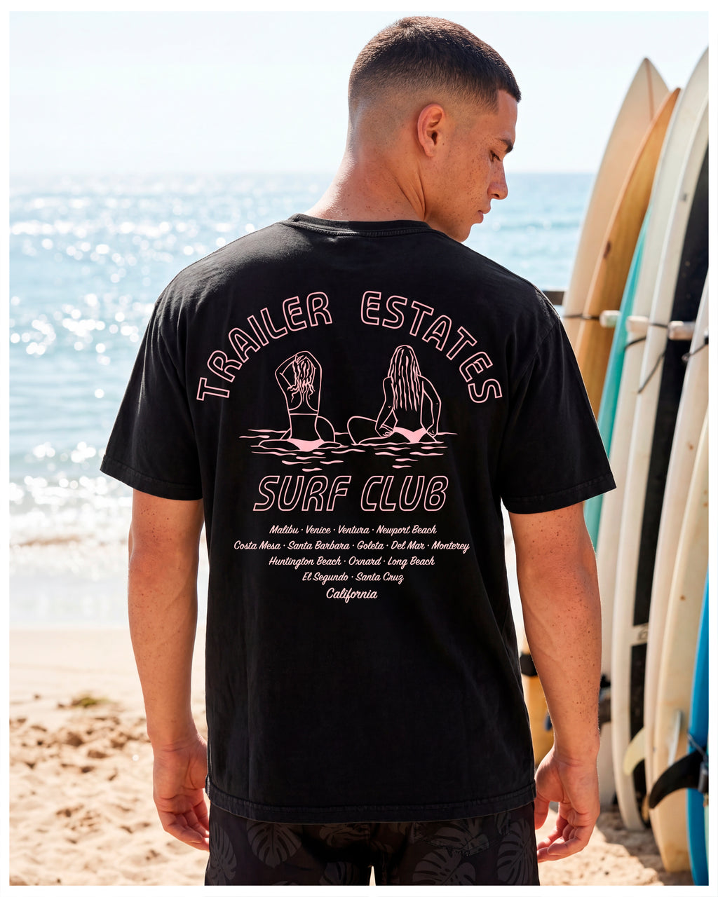 Surf Club Unisex garment-dyed heavyweight t-shirt