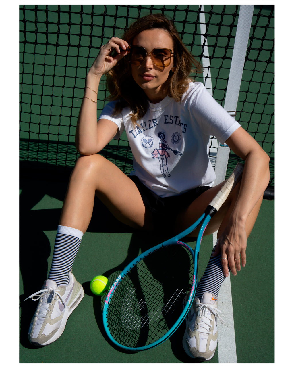 Retro Tennis Unisex garment-dyed heavyweight t-shirt