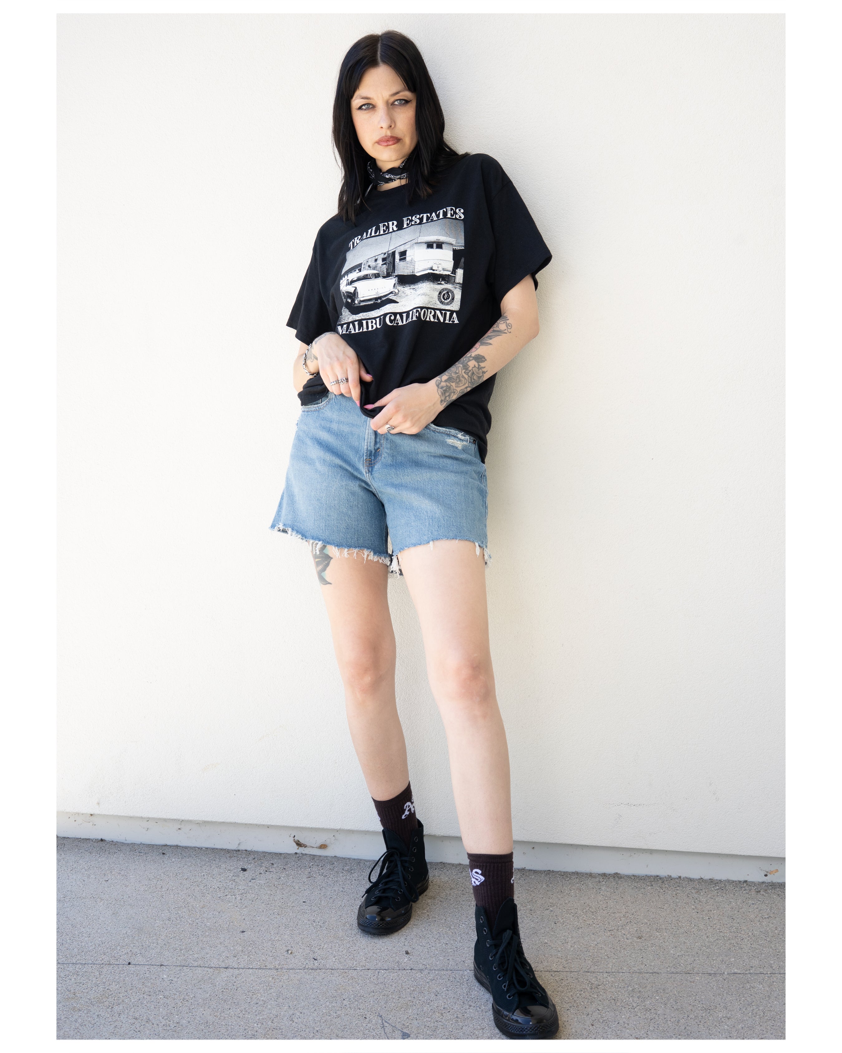 Malibu Trailer Unisex garment-dyed heavyweight t-shirt