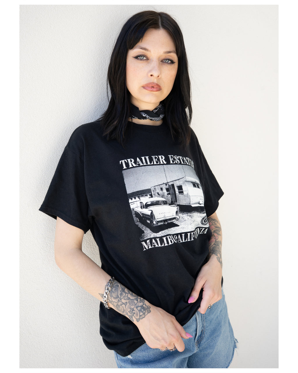 Malibu Trailer Unisex garment-dyed heavyweight t-shirt