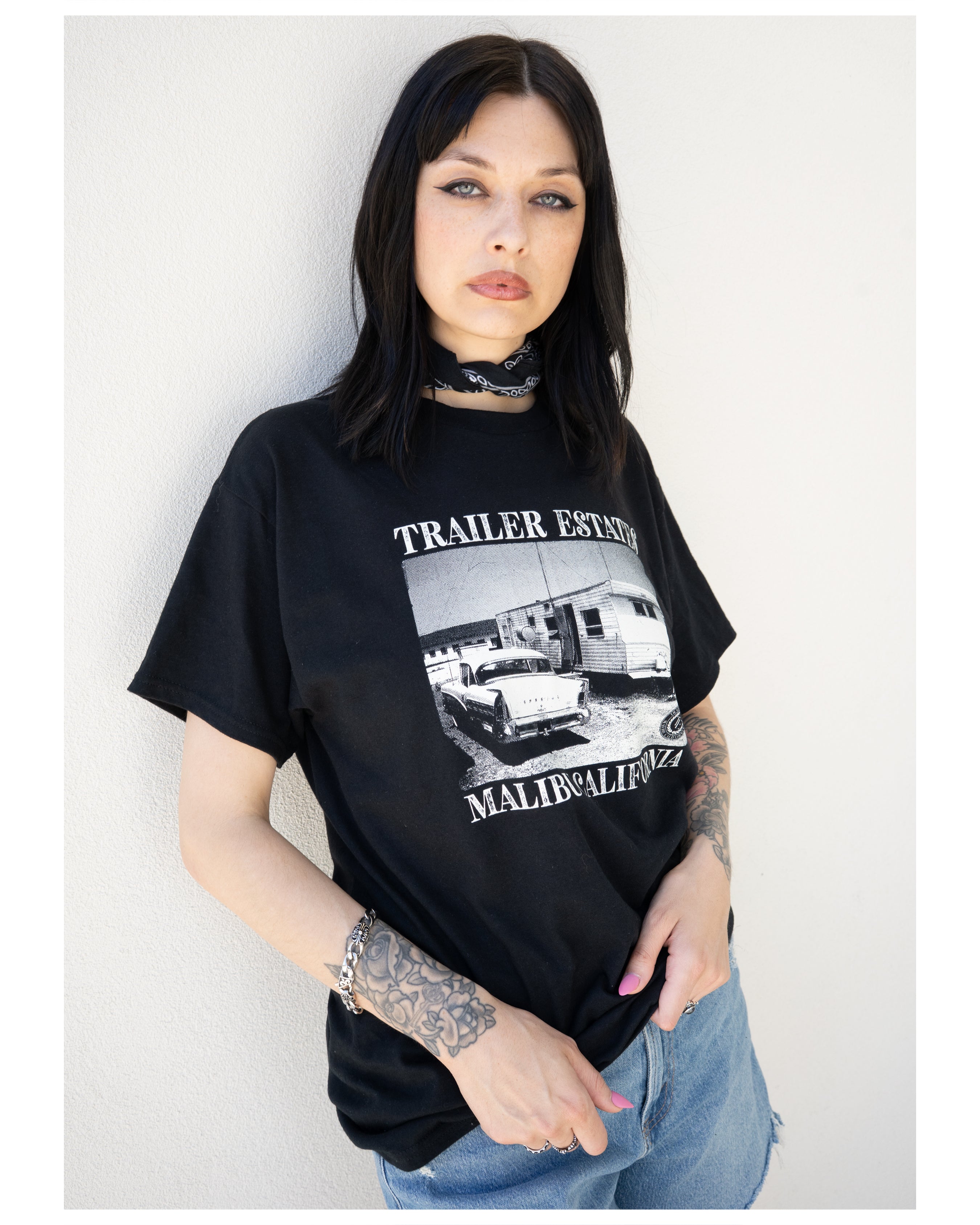 Malibu Trailer Unisex garment-dyed heavyweight t-shirt