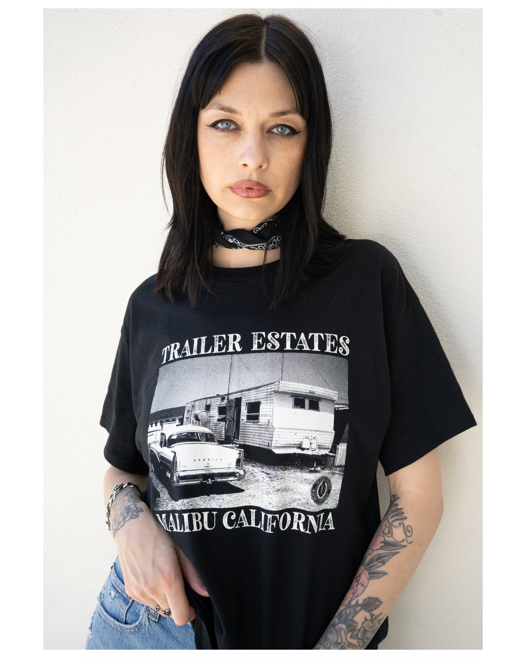 Malibu Trailer Unisex garment-dyed heavyweight t-shirt