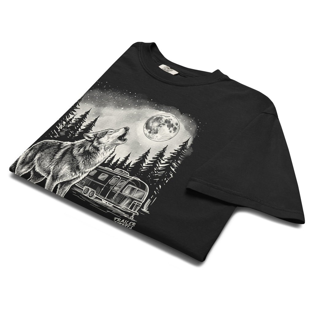 Wolf Spirit Unisex garment-dyed heavyweight t-shirt