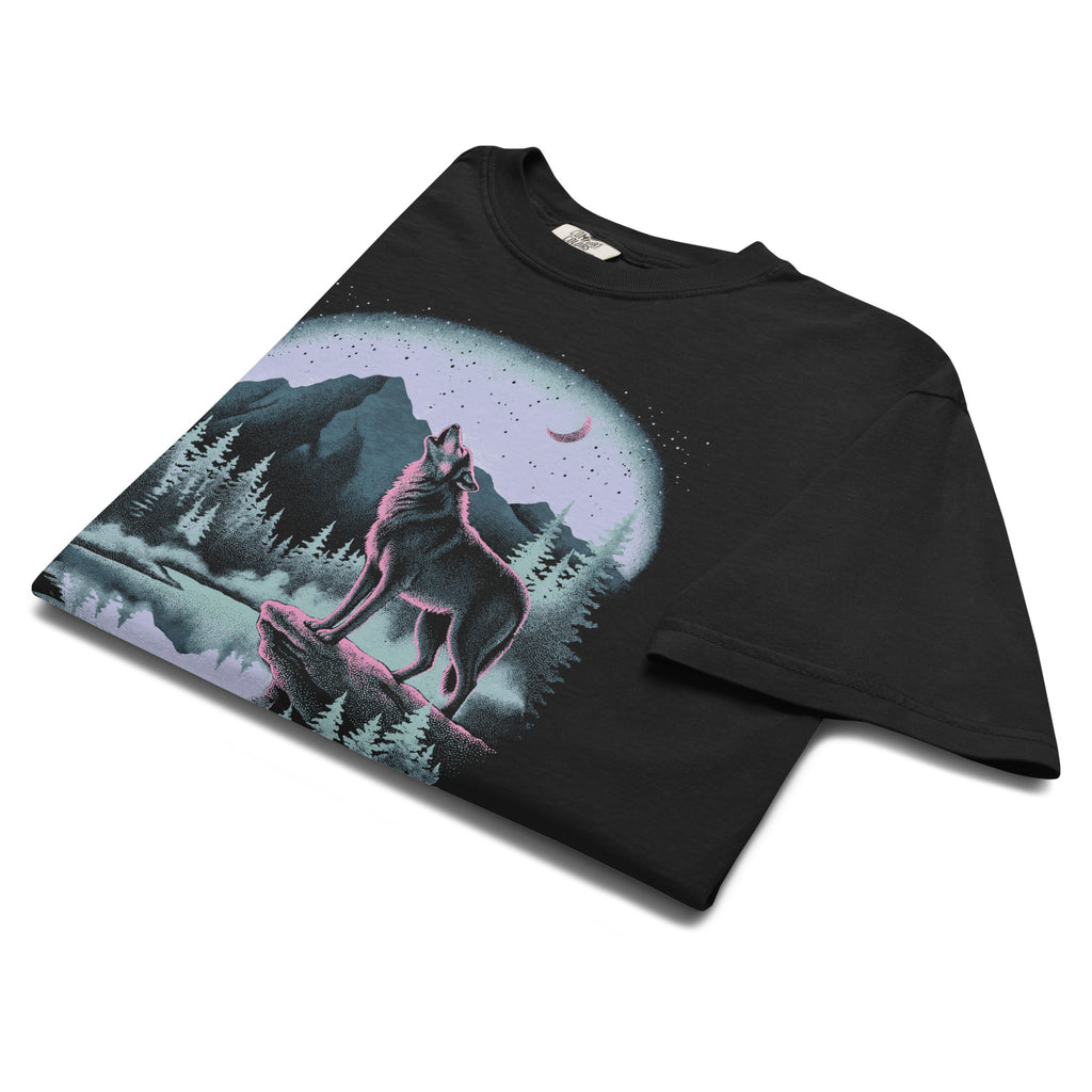 Grey Wolf Unisex garment-dyed heavyweight t-shirt