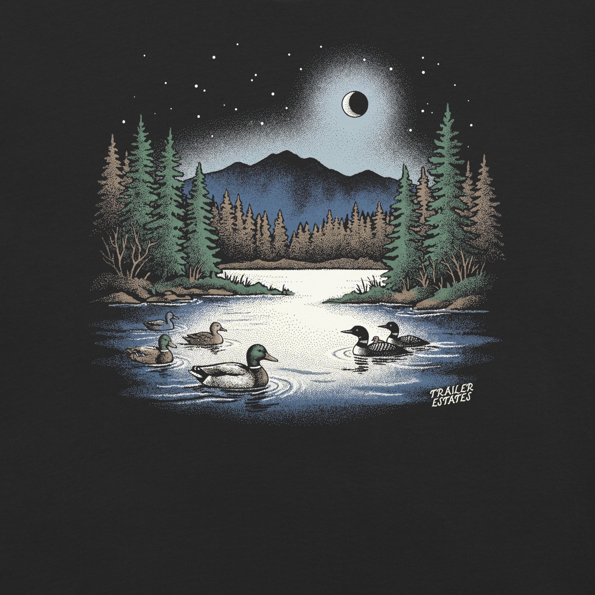 Ducklings Unisex garment-dyed heavyweight t-shirt