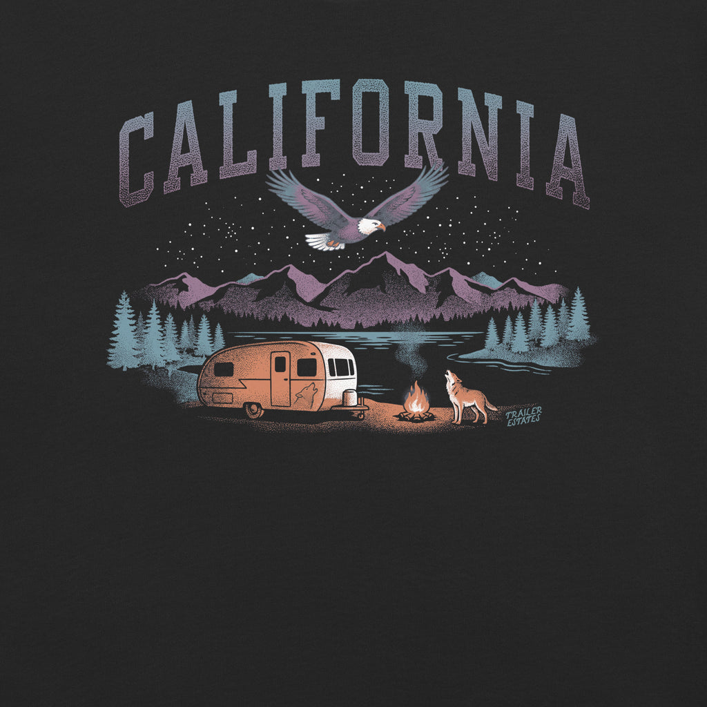 Camp Fire Unisex garment-dyed heavyweight t-shirt