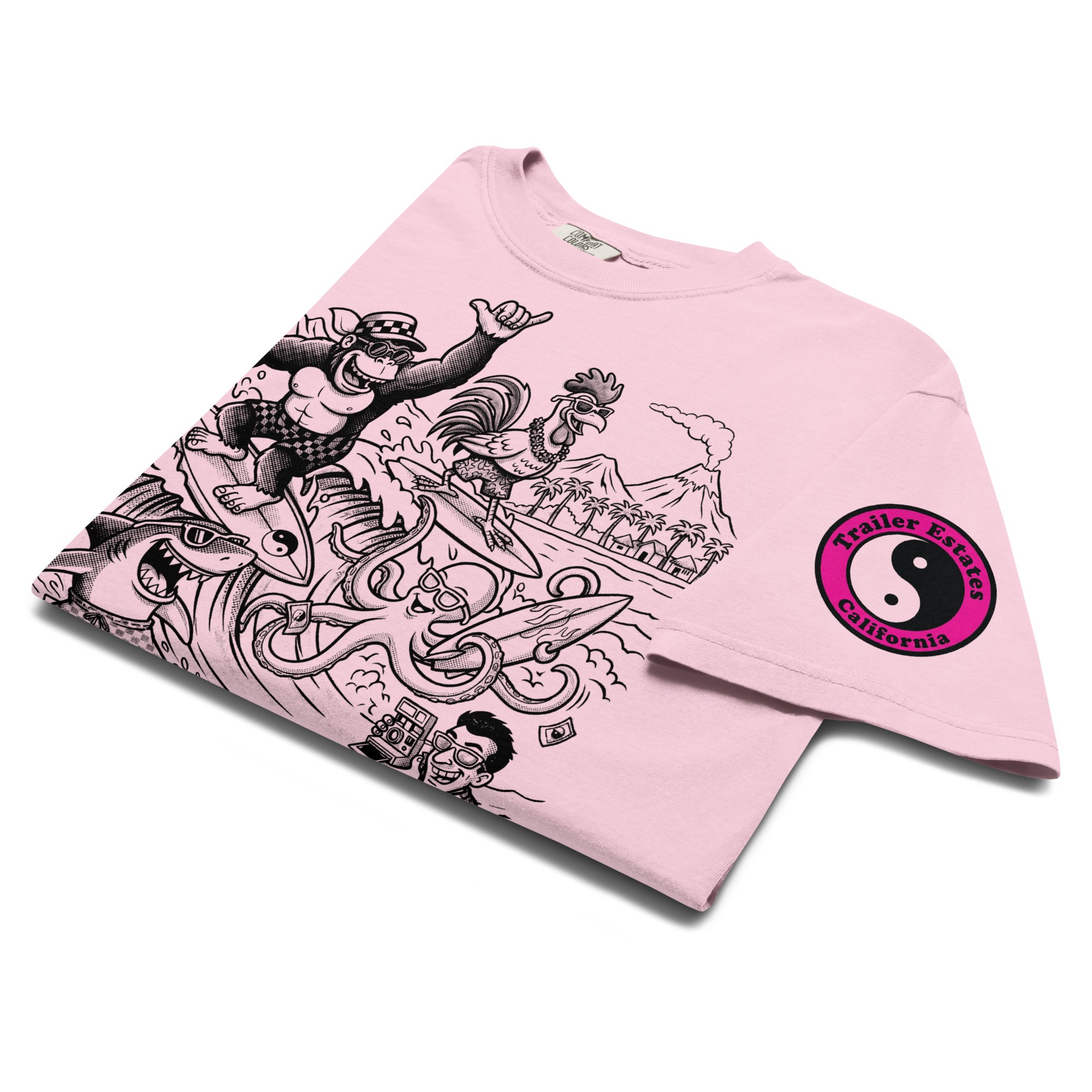 Aloha Surf Crew Unisex garment-dyed heavyweight t-shirt