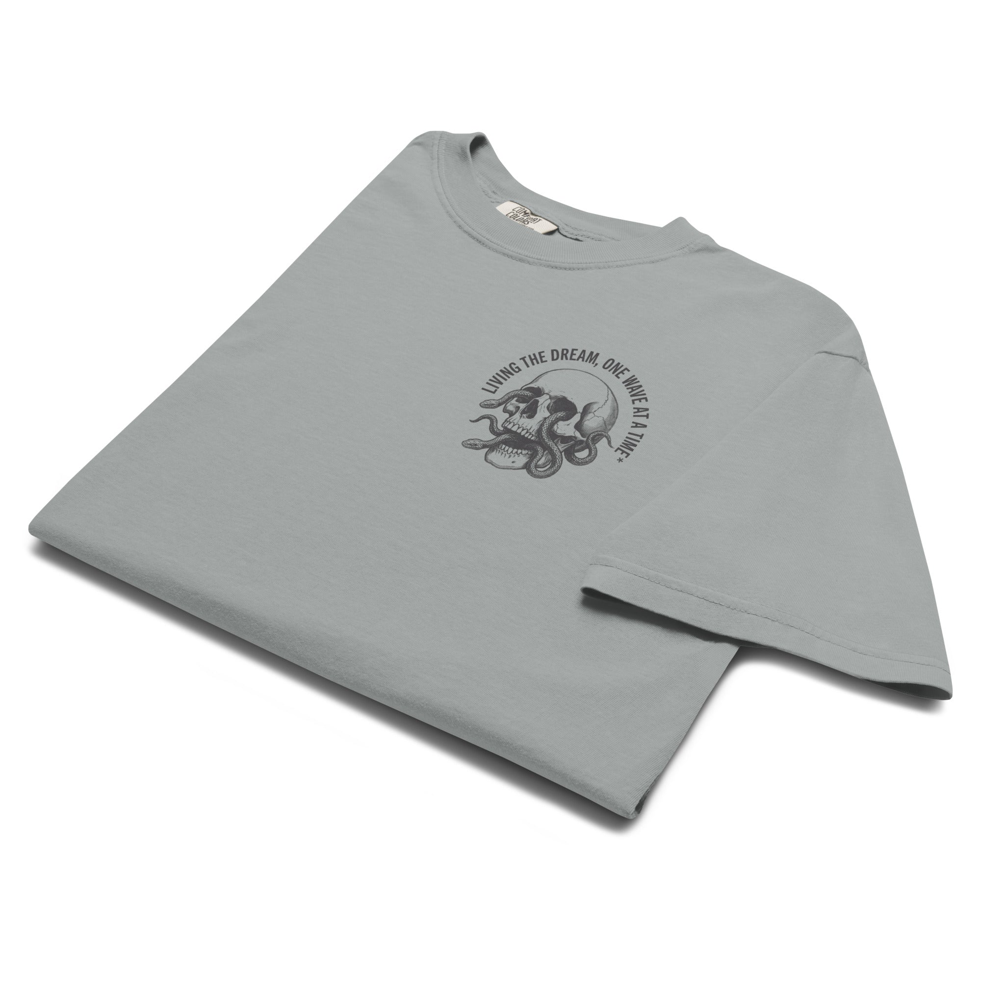 Living The Dream, Unisex garment-dyed heavyweight t-shirt