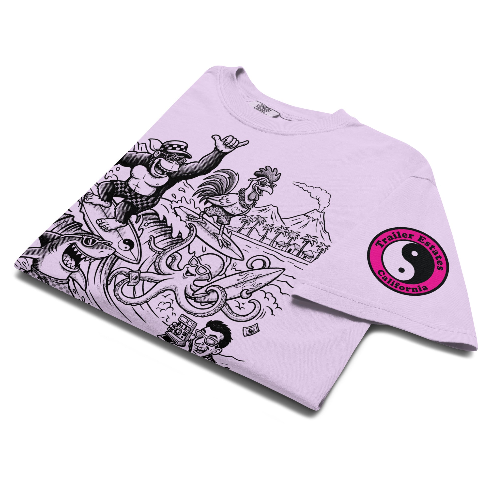Aloha Surf Crew Unisex garment-dyed heavyweight t-shirt