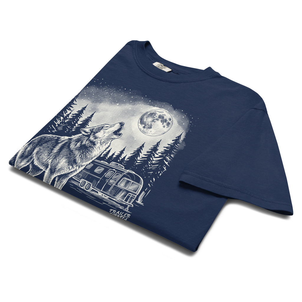 Wolf Spirit Unisex garment-dyed heavyweight t-shirt