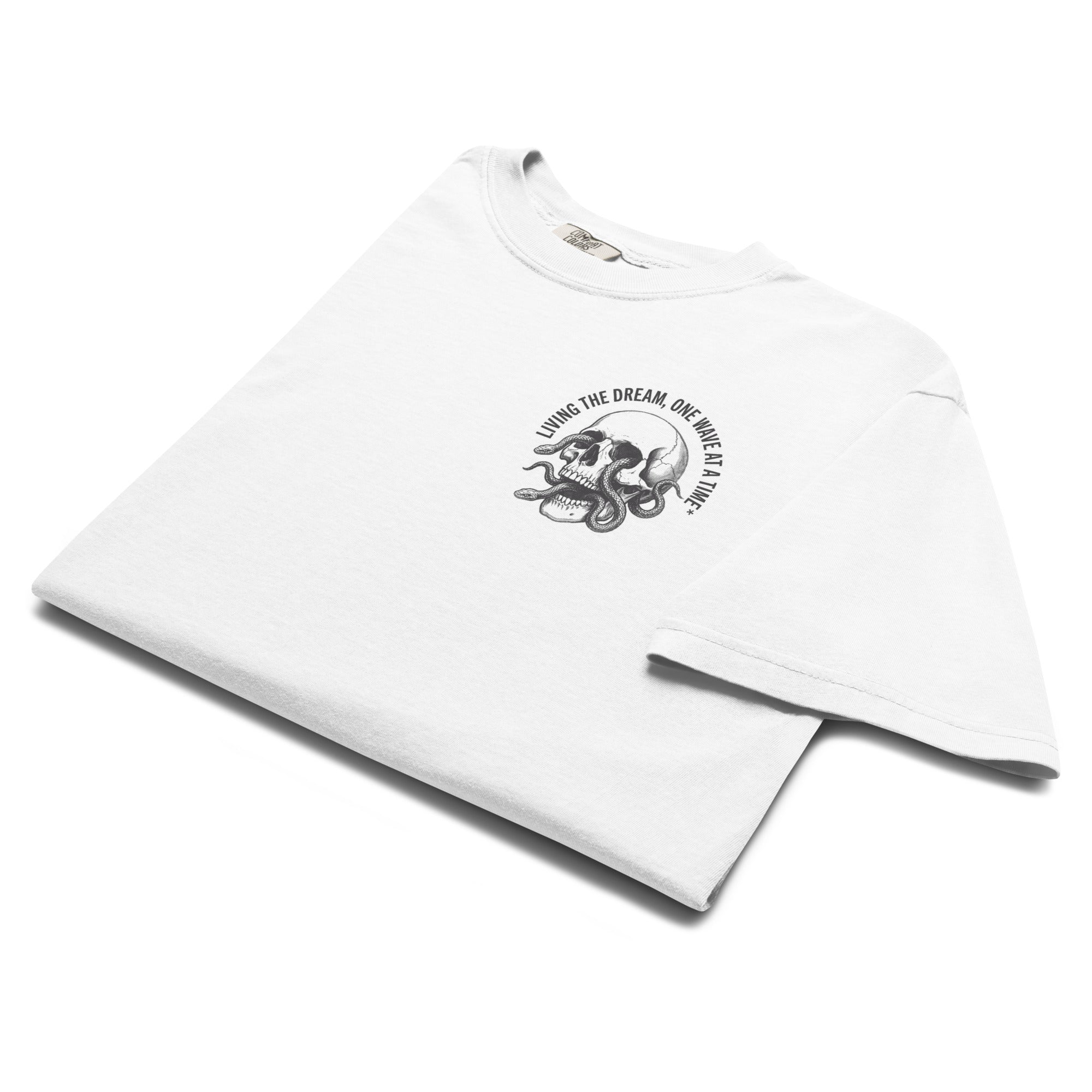Living The Dream, Unisex garment-dyed heavyweight t-shirt